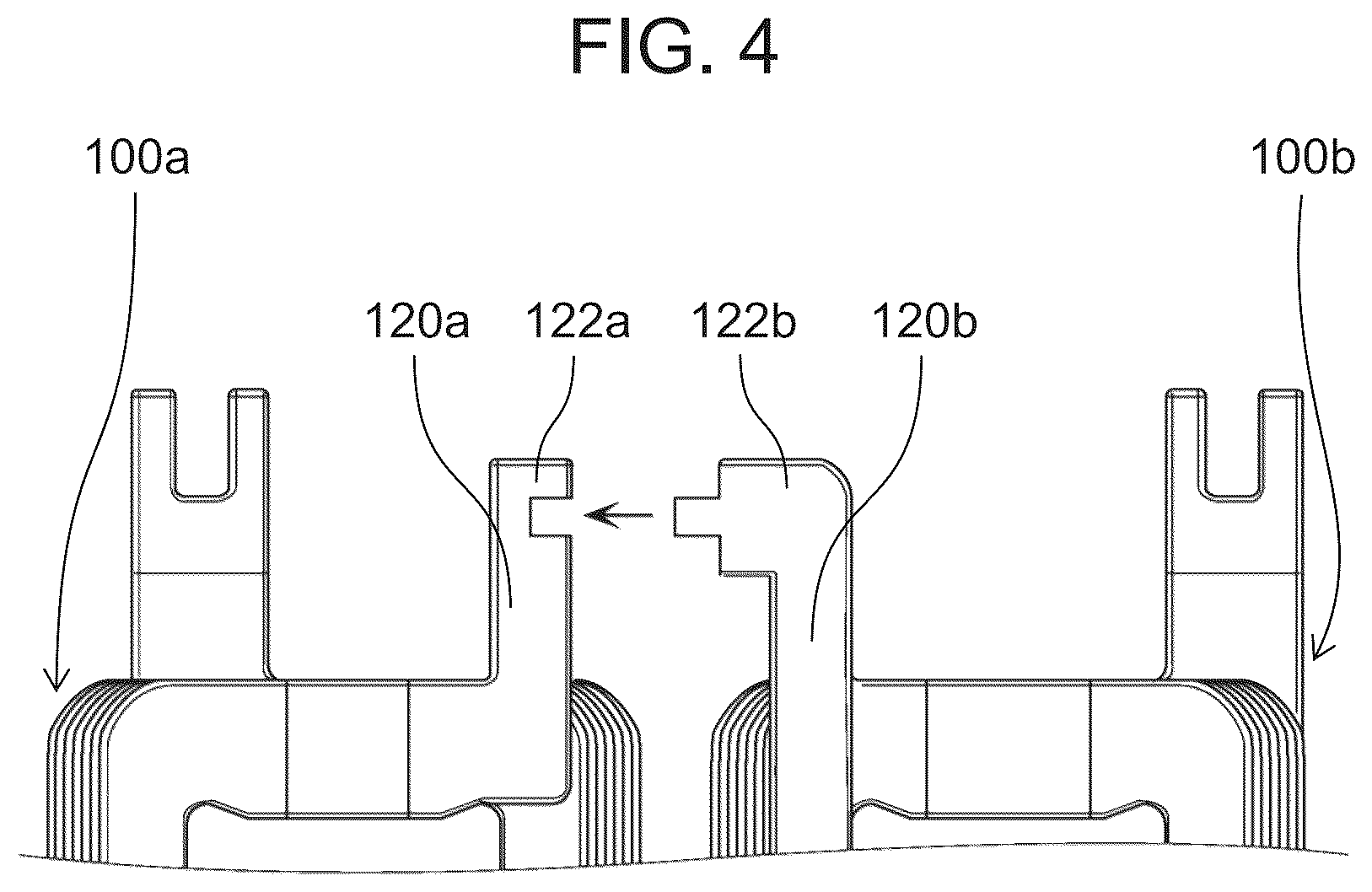 Patent US12308718 Figure 4 – Molded coil, stator, and rotary electric machine