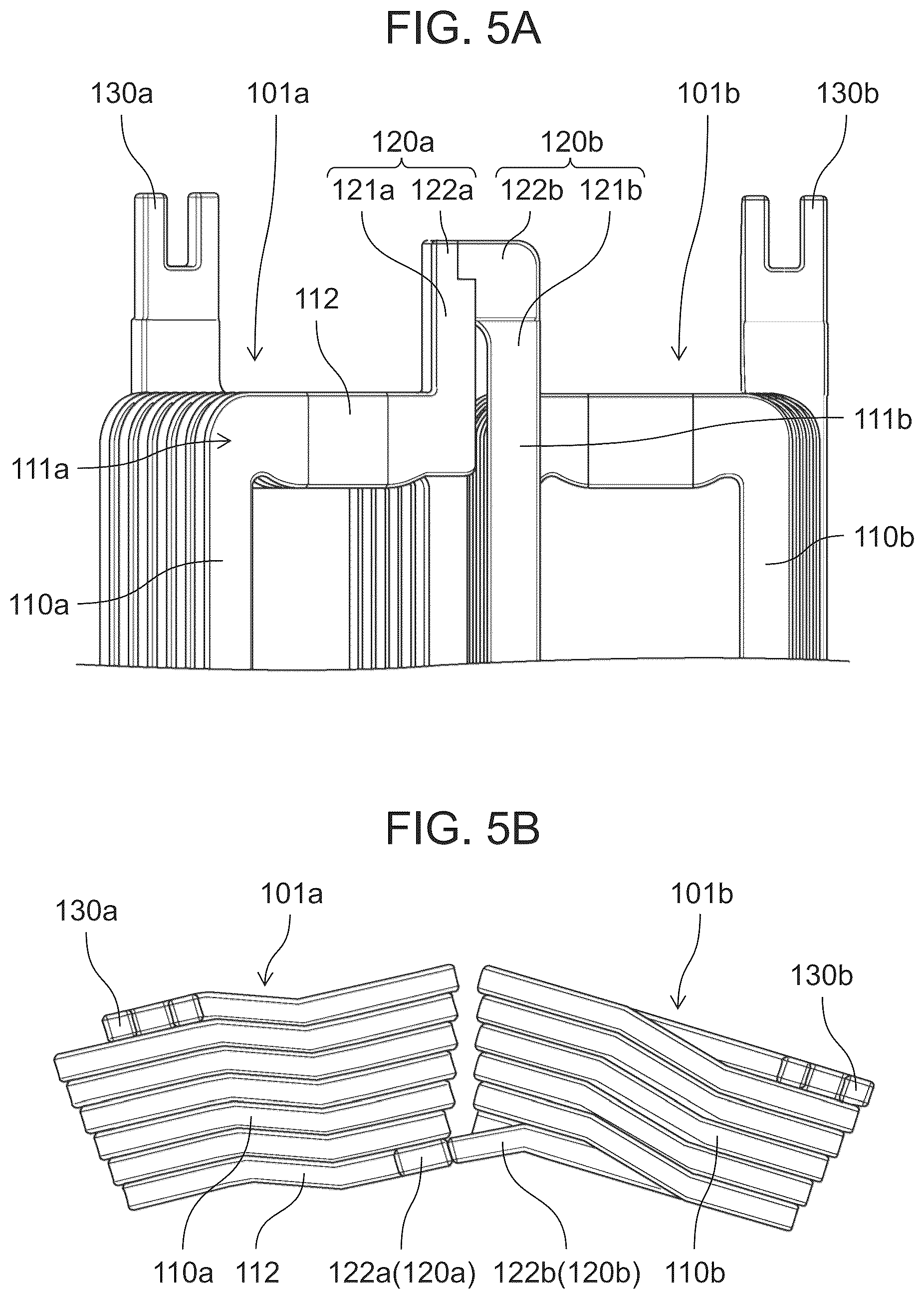 Patent US12308718 Figure 5 – Molded coil, stator, and rotary electric machine