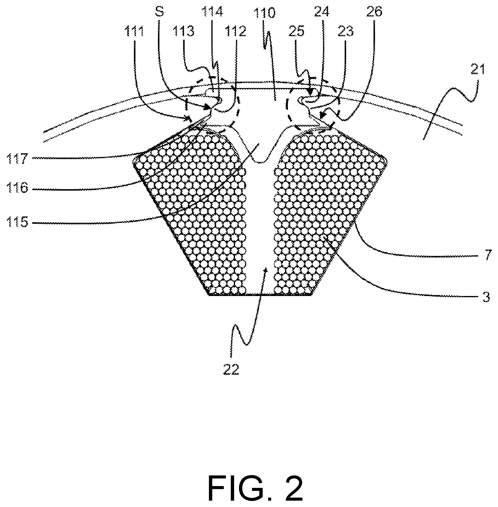 Patent US12308720 Figure 2 – Wedge element for an electric excited rotor