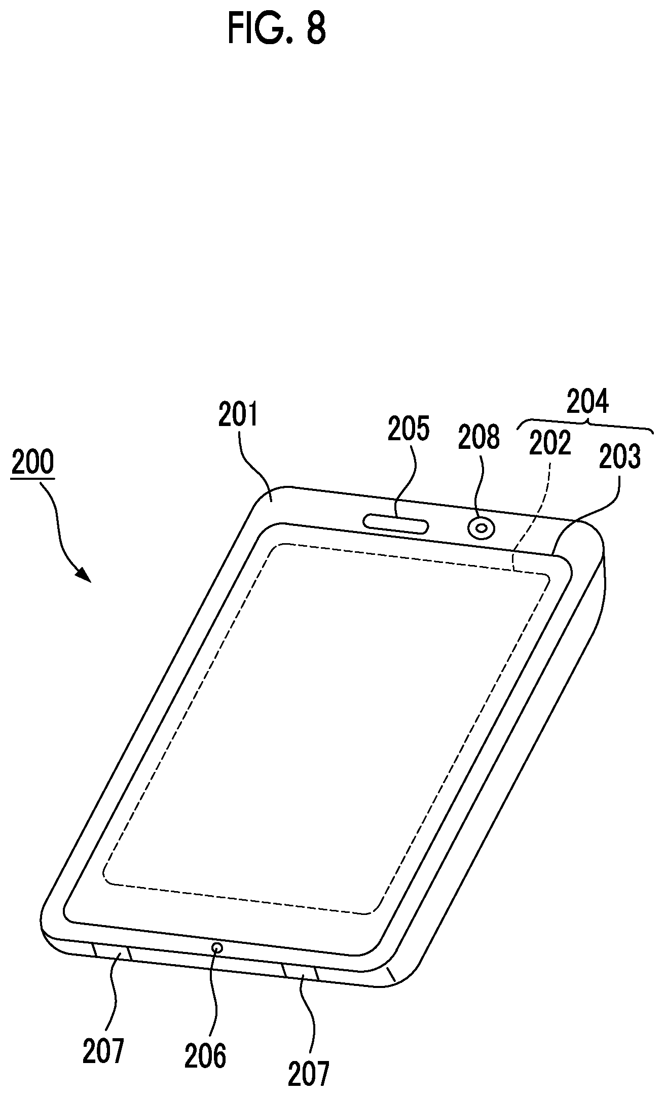 Patent US12308722 Figure 8 – Drive device and imaging apparatus