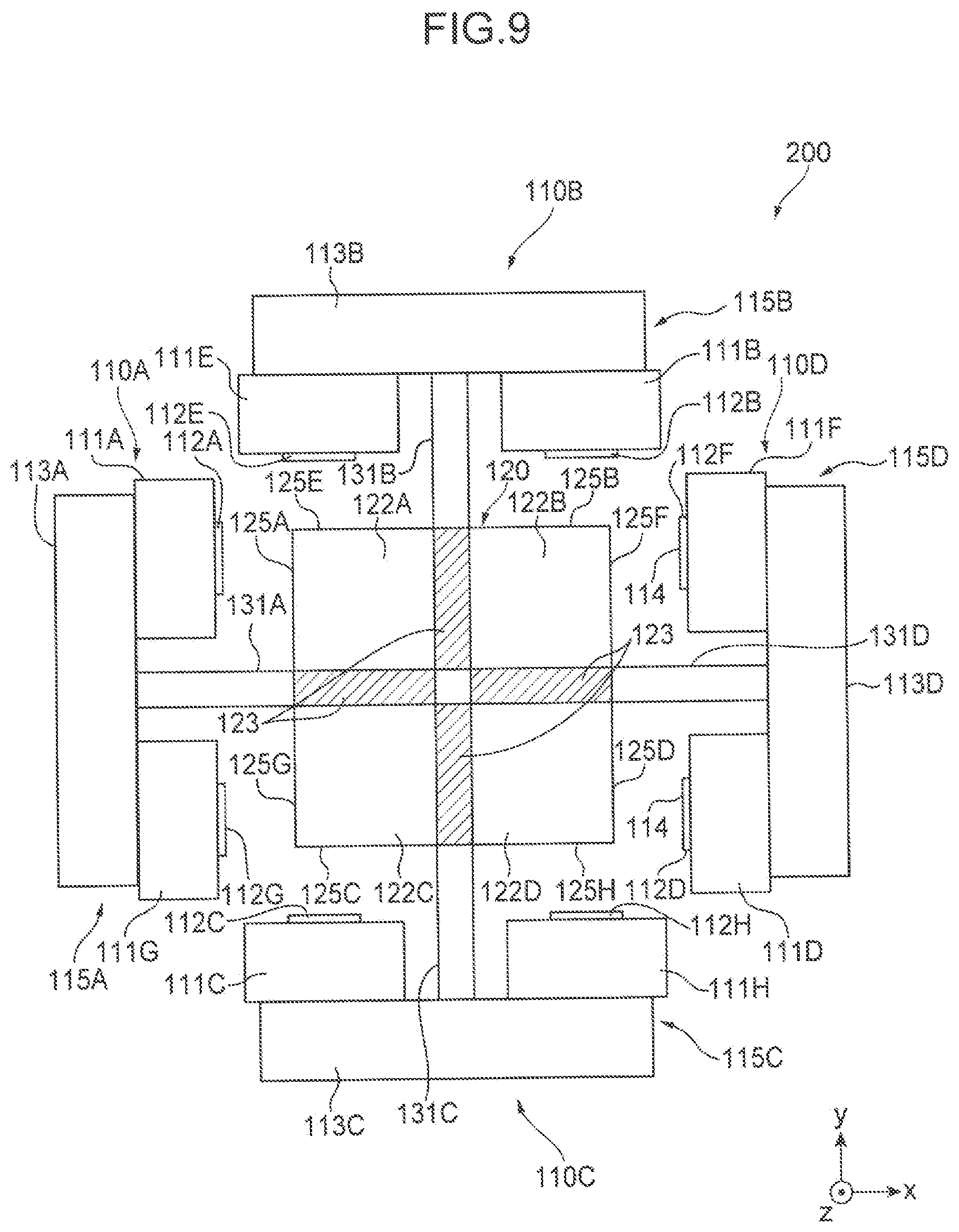 Patent US12308723 Figure 9 – Linear motor