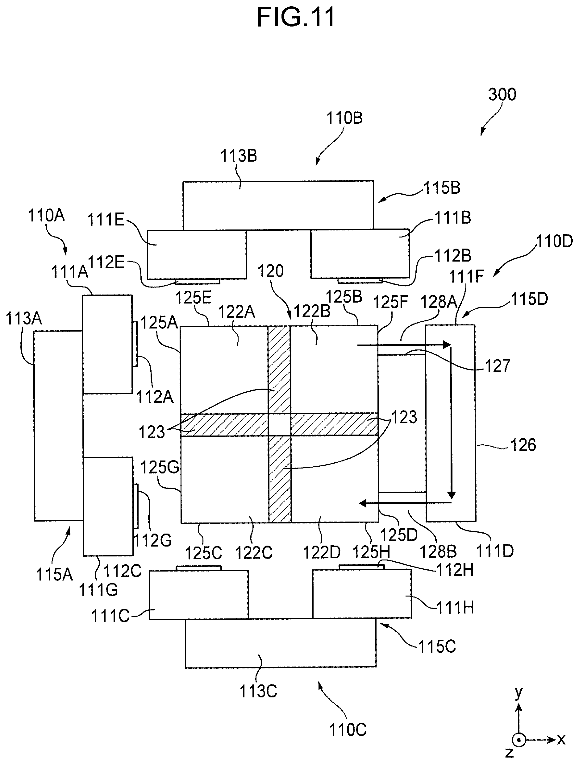 Patent US12308723 Figure 11 – Linear motor