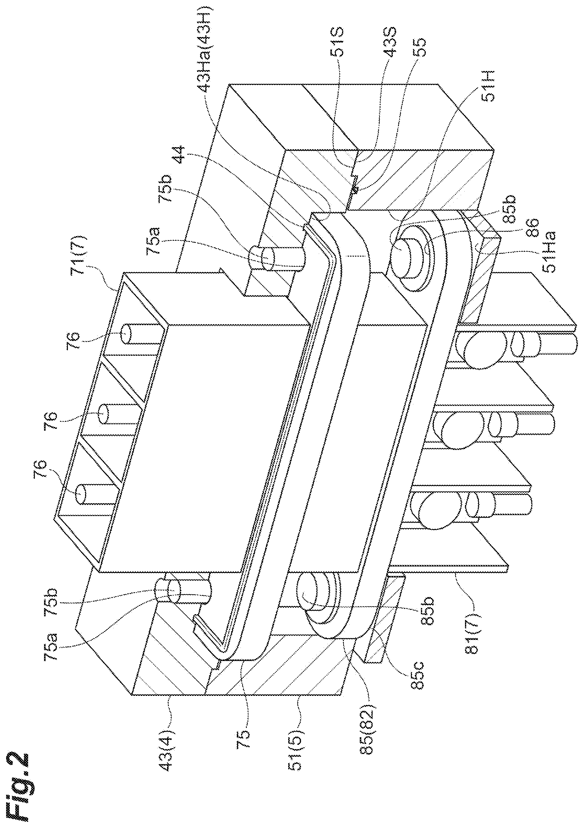 Patent US12308724 Figure 2 – Inverter integrated gas supply device with sealing member for motor connector