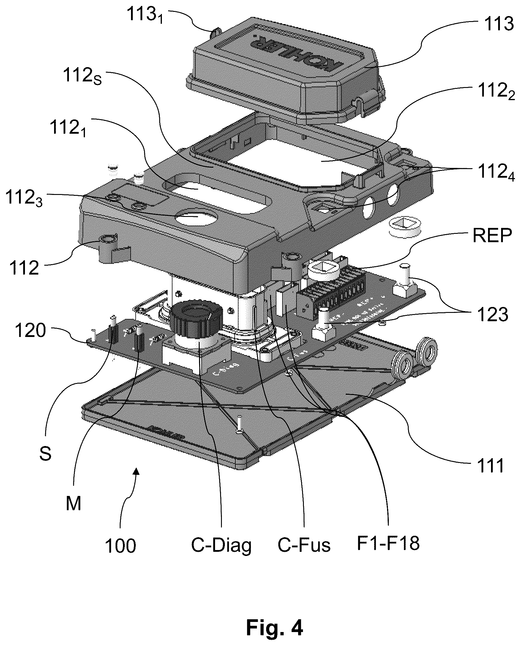 Patent US12308727 Figure 3 – Electrical connection module for a generator set and generator set comprising such a module