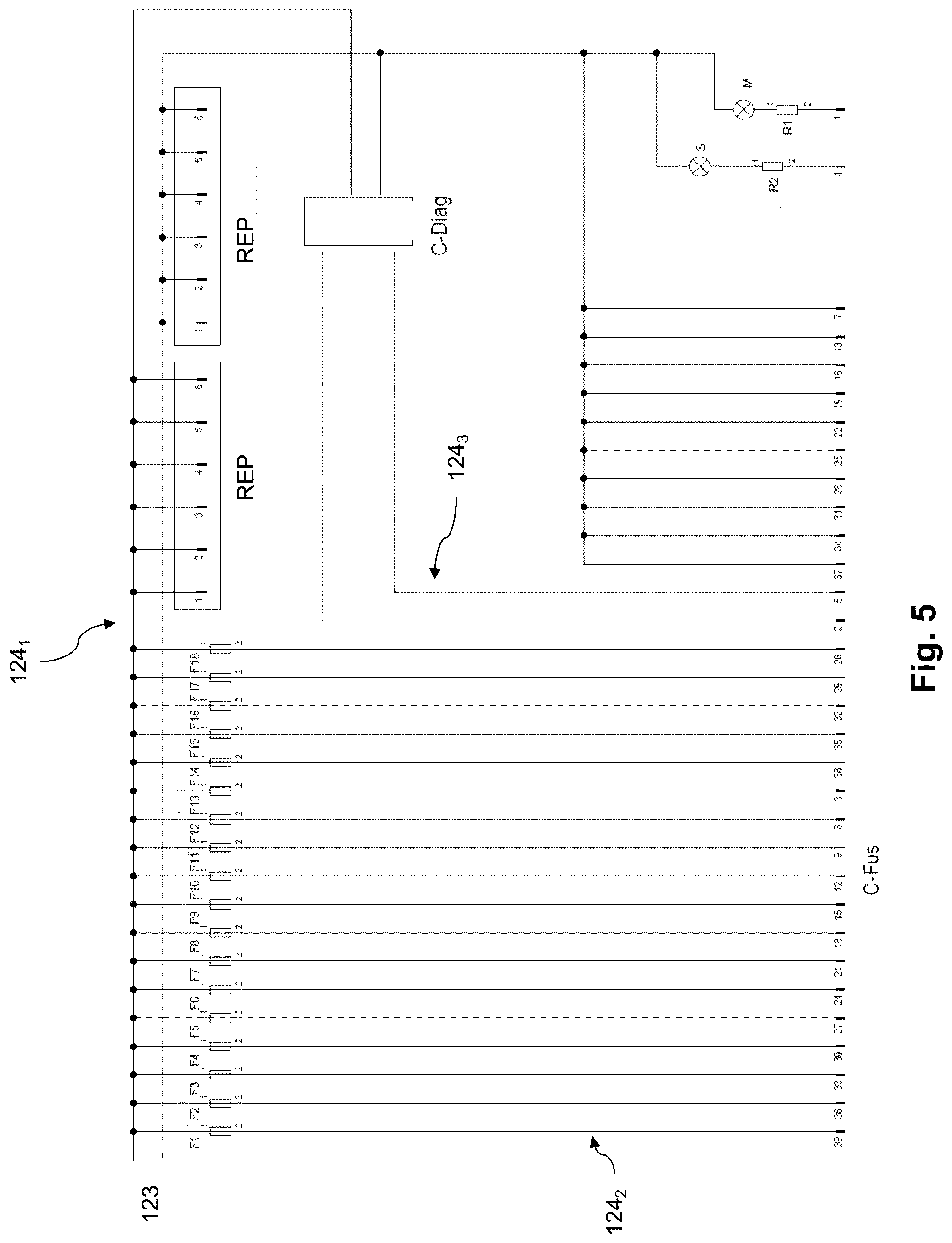 Patent US12308727 Figure 4 – Electrical connection module for a generator set and generator set comprising such a module