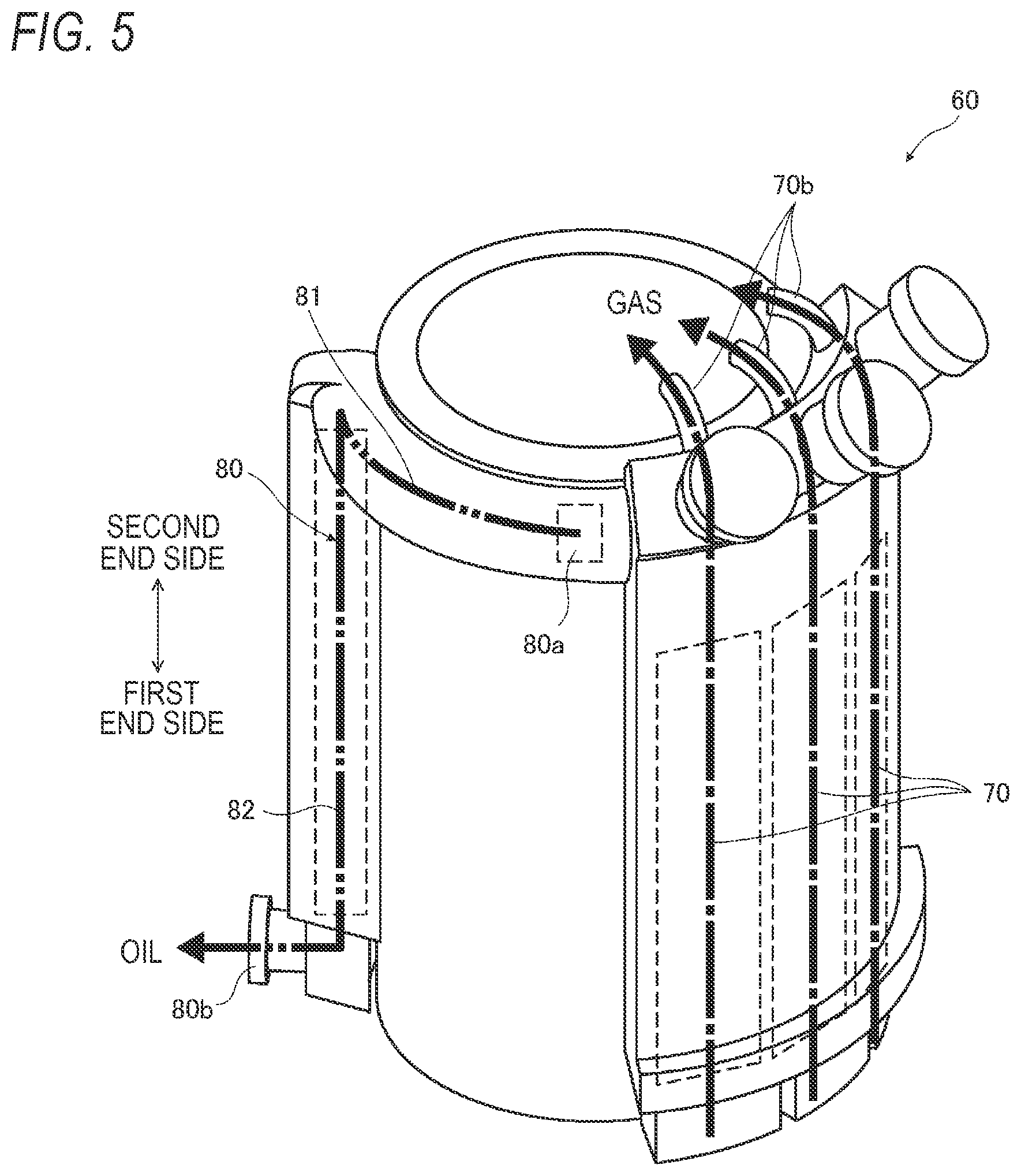 Patent US12308729 Figure 5 – Rotary electric machine housing, rotary electric machine, and additive manufacturing method