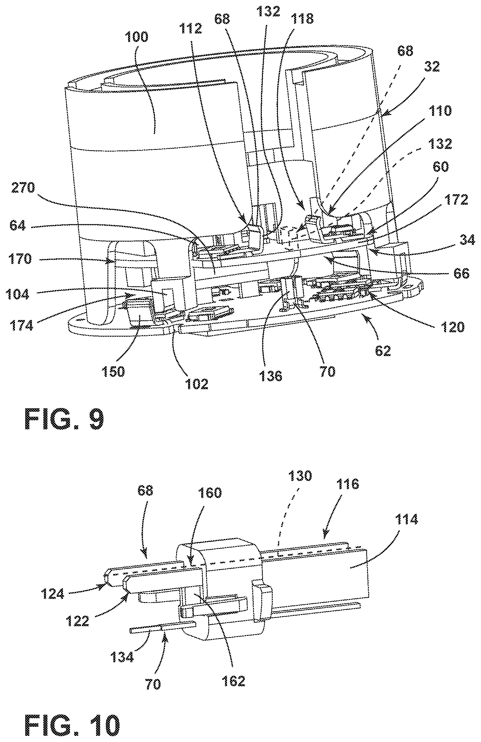 Patent US12308730 Figure 9 – Electrical motor using a heat spreader and cartridge control assembly
