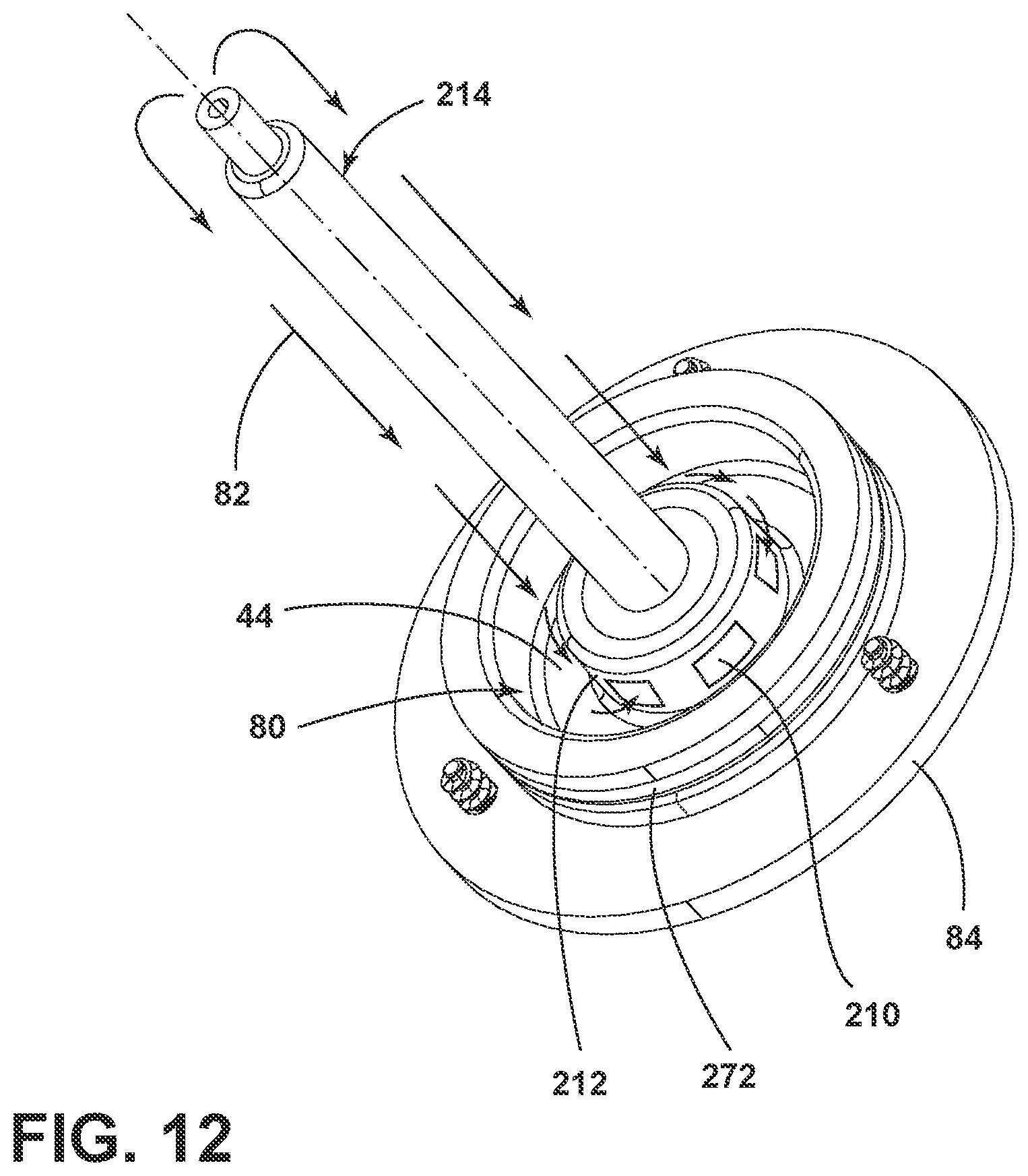 Patent US12308730 Figure 11 – Electrical motor using a heat spreader and cartridge control assembly