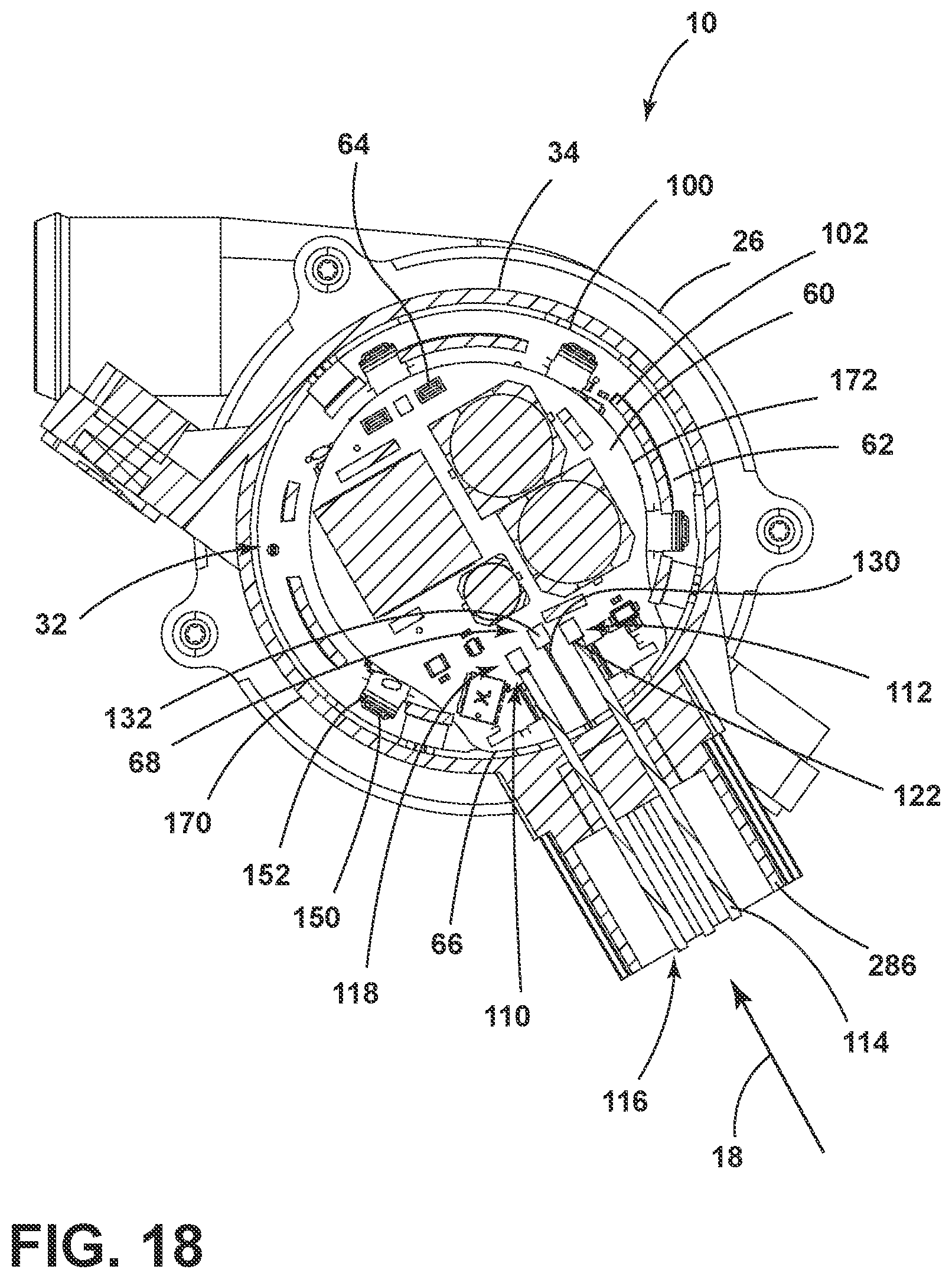Patent US12308730 Figure 17 – Electrical motor using a heat spreader and cartridge control assembly