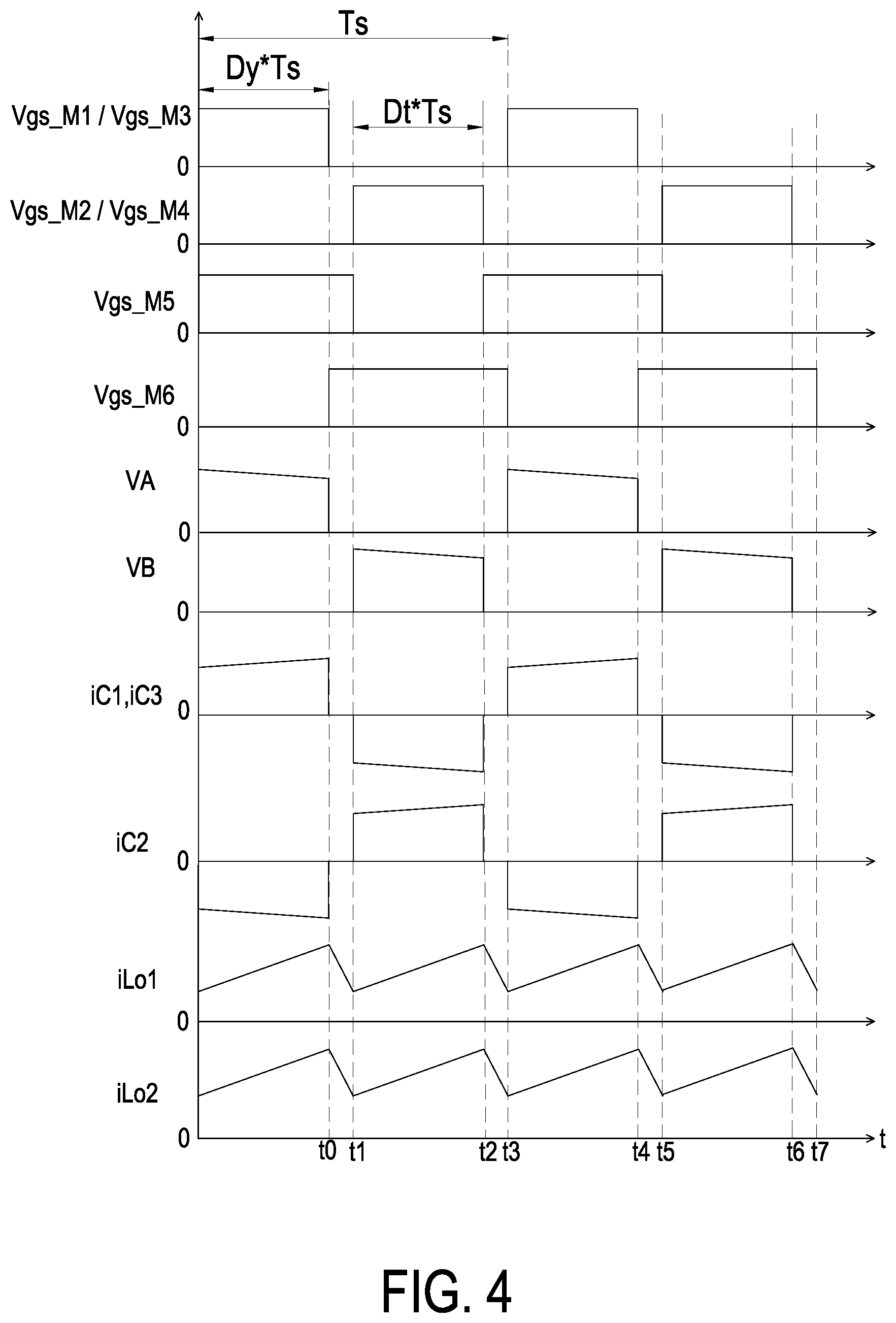 Patent US12308733 Figure 4 – Power conversion circuit
