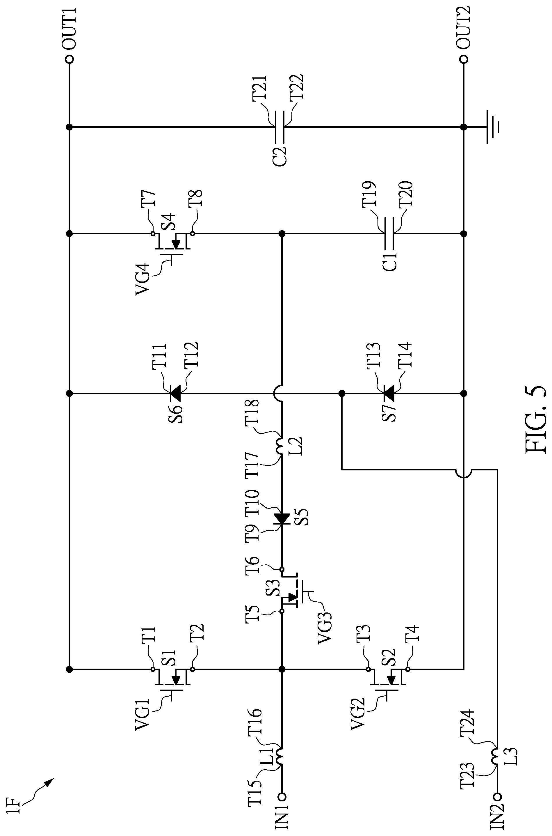 Patent US12308736 Figure 8 – Power factor correction circuit