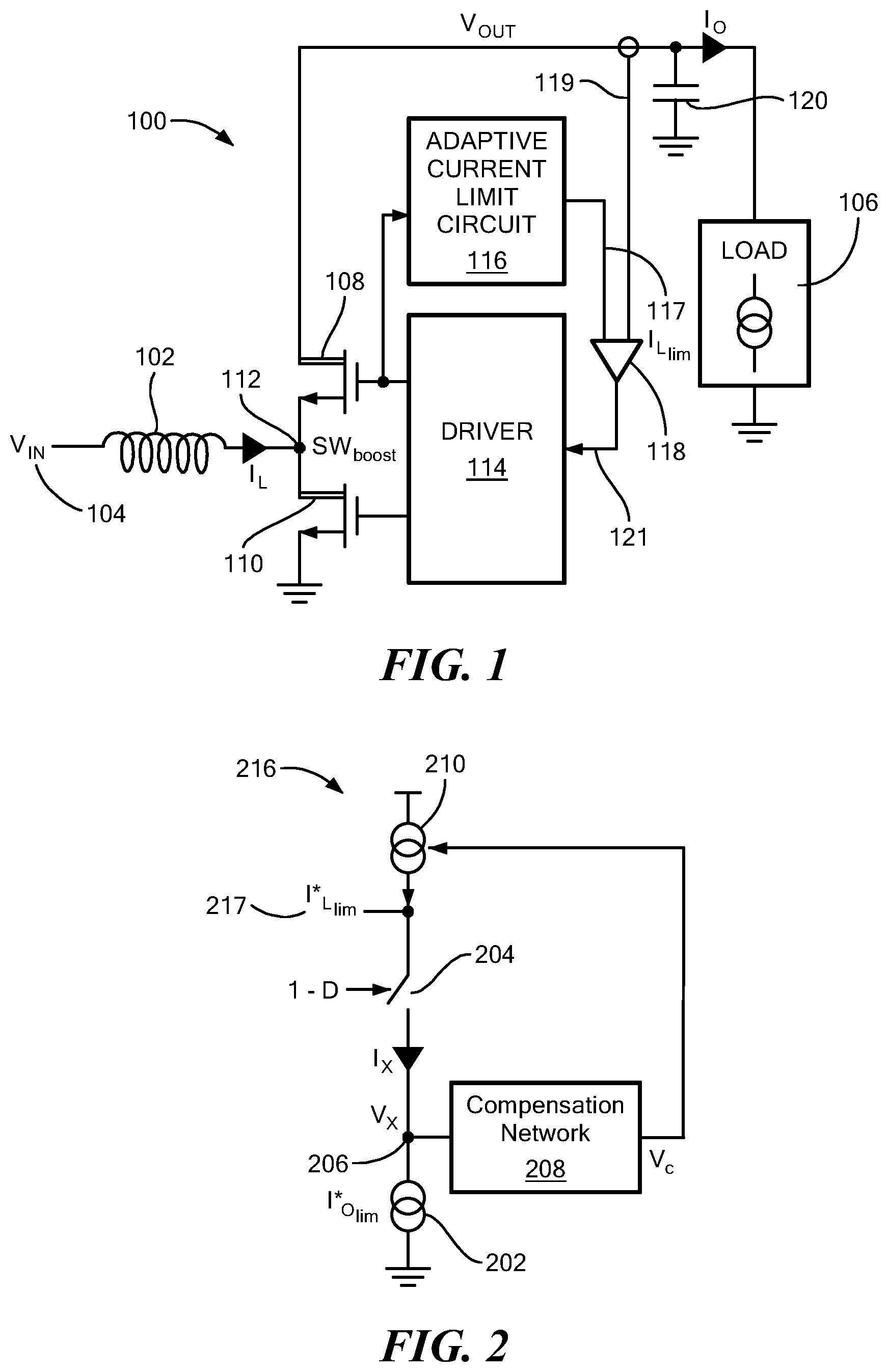 Patent US12308744 Figure 1 – Adaptive current limiter