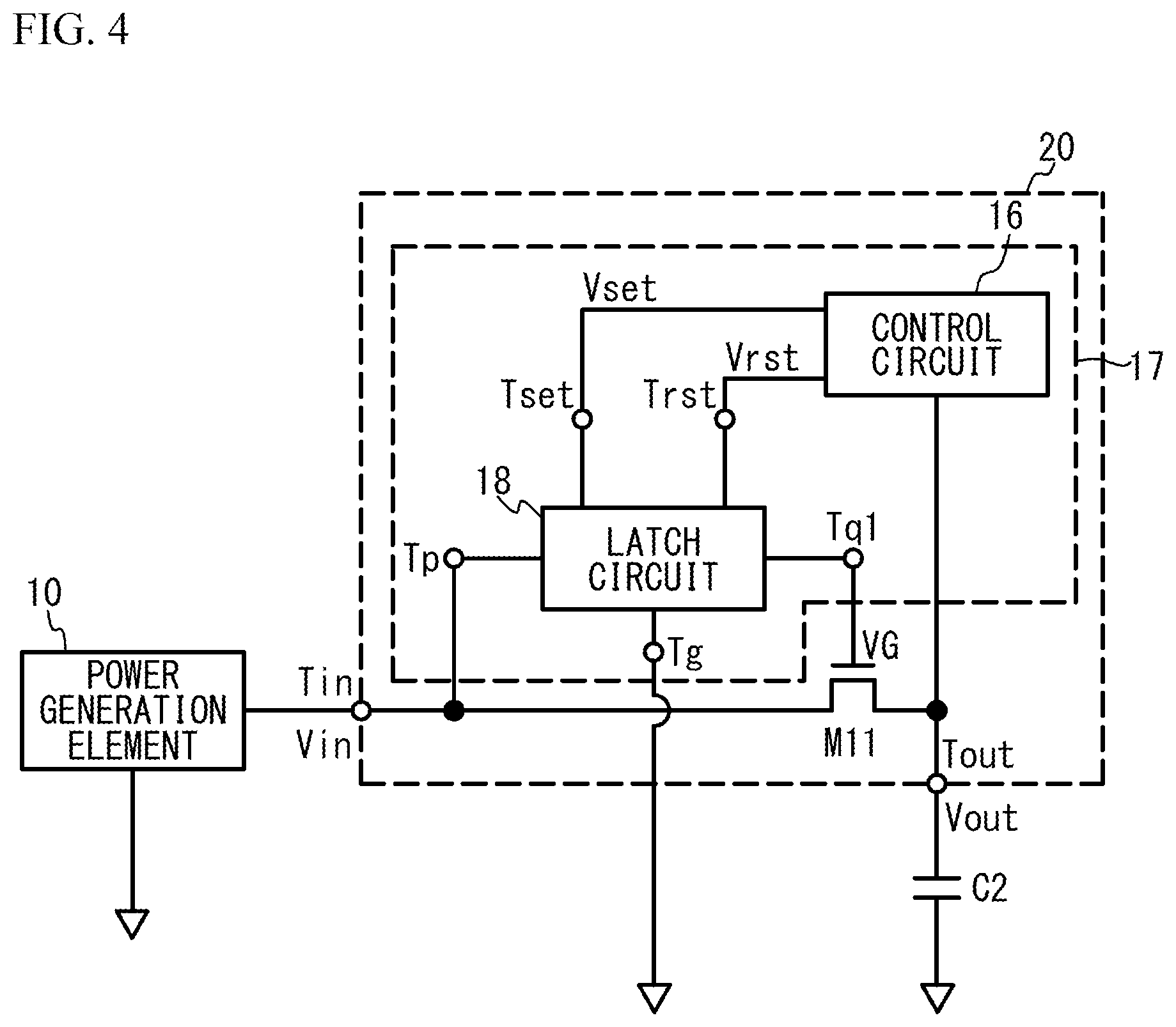 Patent US12308745 Figure 4 – Switching circuit and power supply circuit
