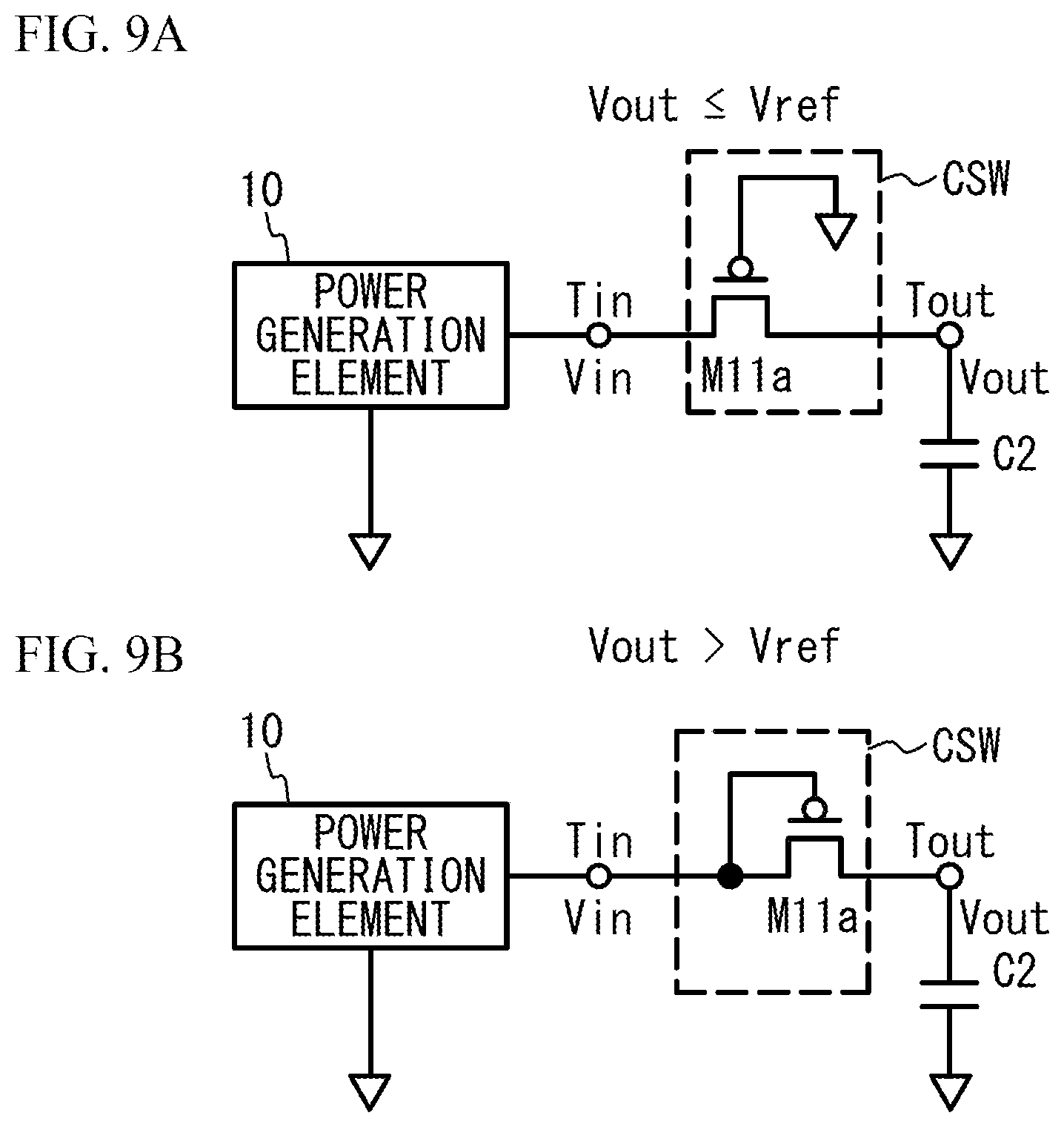 Patent US12308745 Figure 9 – Switching circuit and power supply circuit