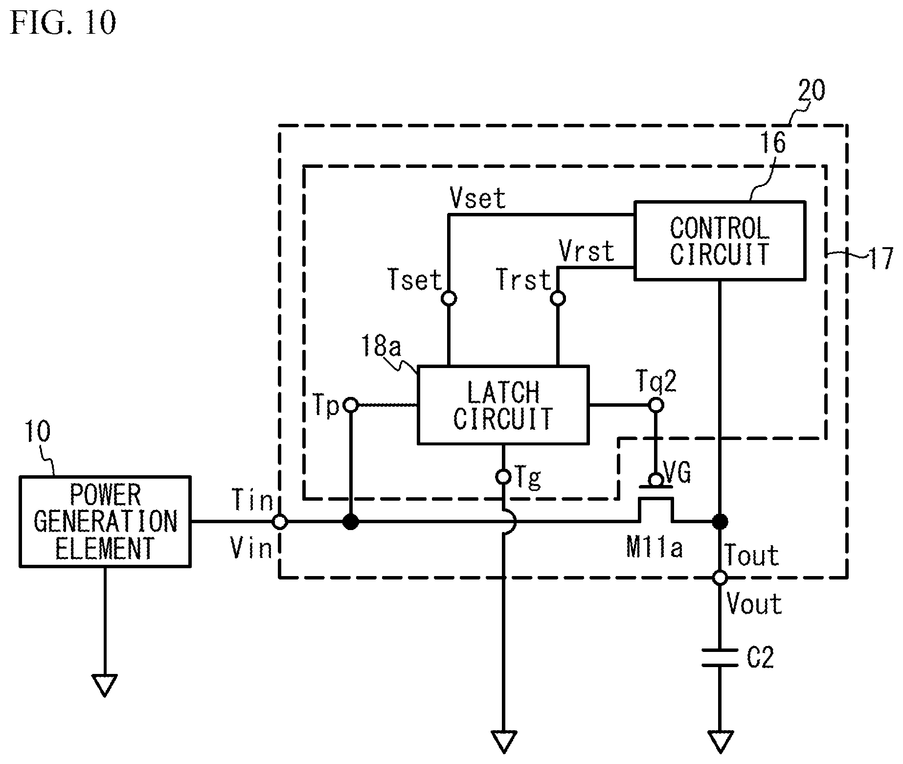 Patent US12308745 Figure 10 – Switching circuit and power supply circuit