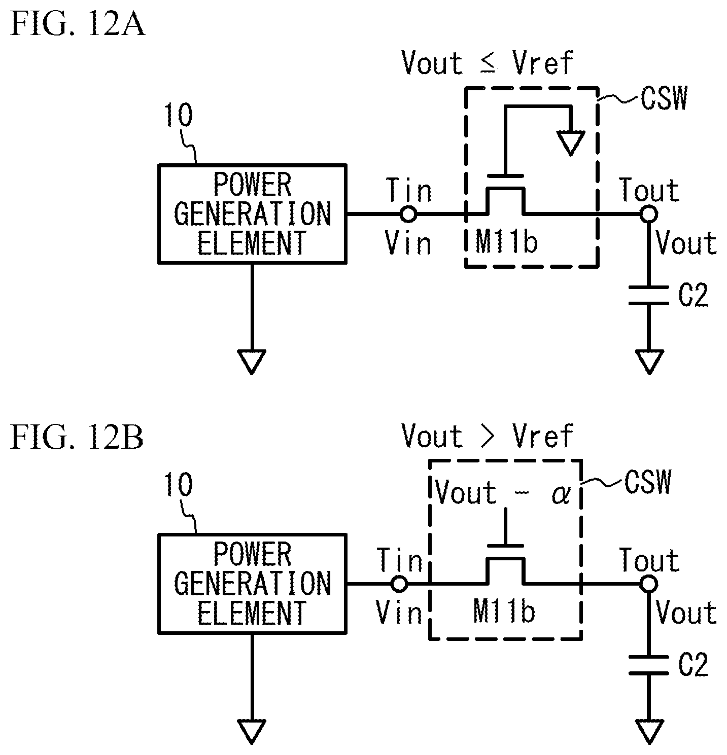Patent US12308745 Figure 12 – Switching circuit and power supply circuit