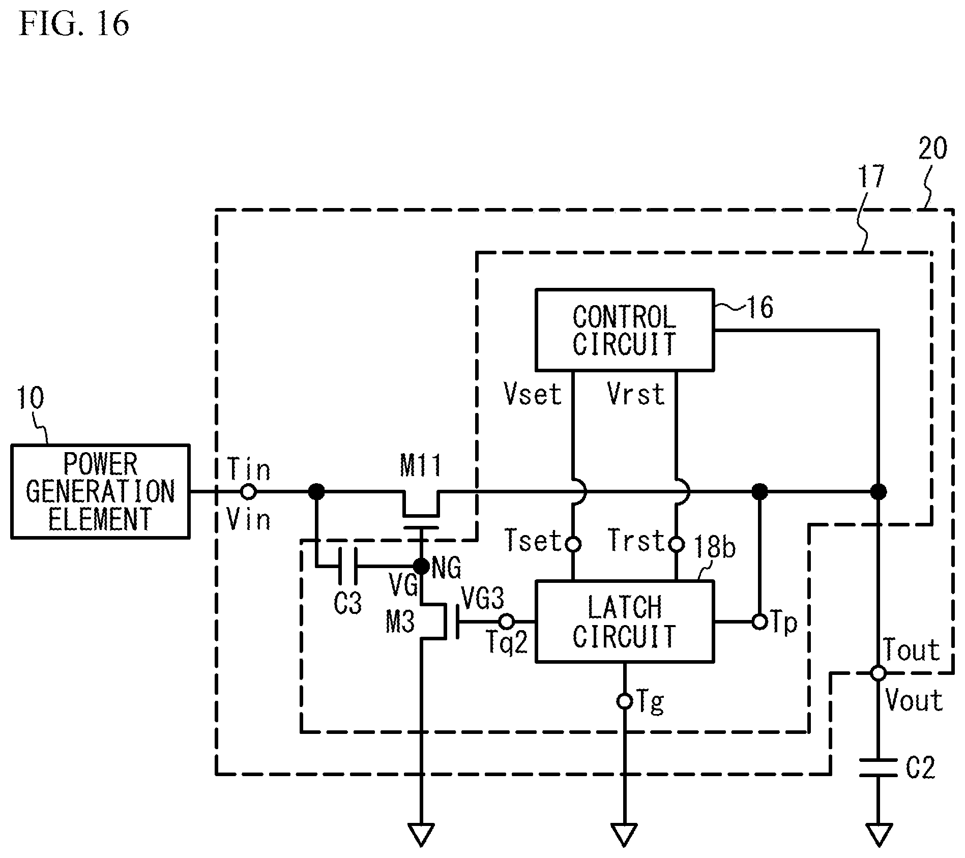 Patent US12308745 Figure 16 – Switching circuit and power supply circuit