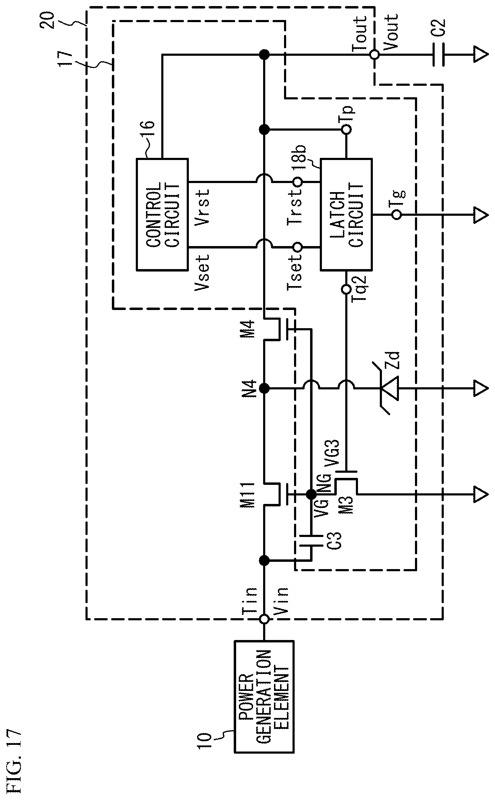 Patent US12308745 Figure 17 – Switching circuit and power supply circuit