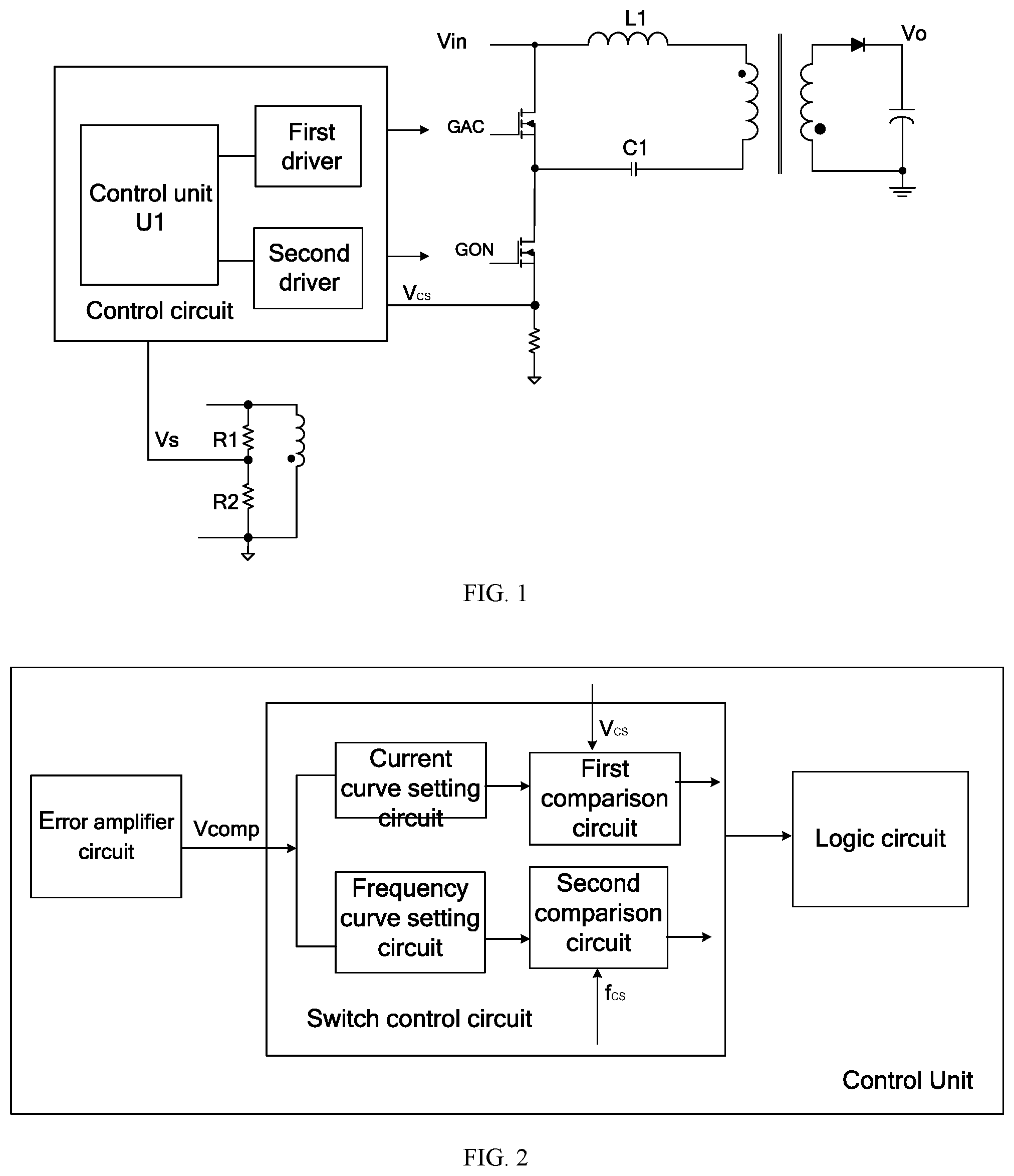 Patent US12308748 Figure 1 – Control method and control circuit of switched-mode power supply, and switched-mode power supply