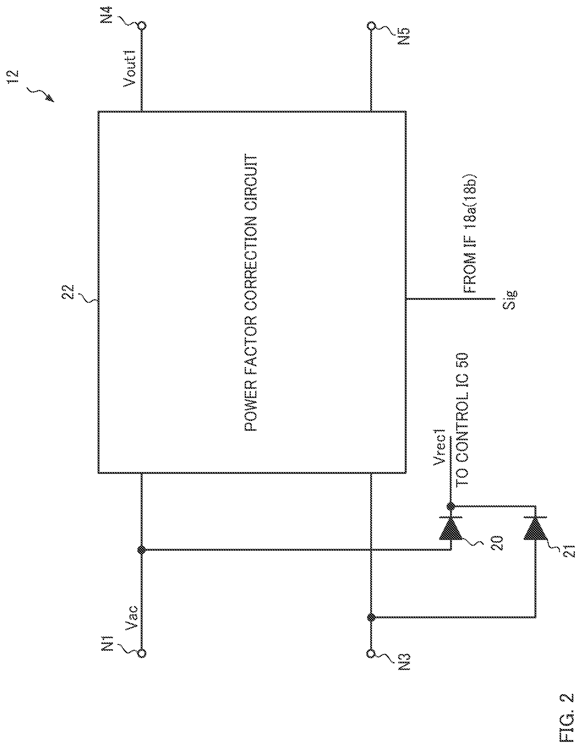 Patent US12308749 Figure 2 – Low power consuming integrated circuit for power supply circuit