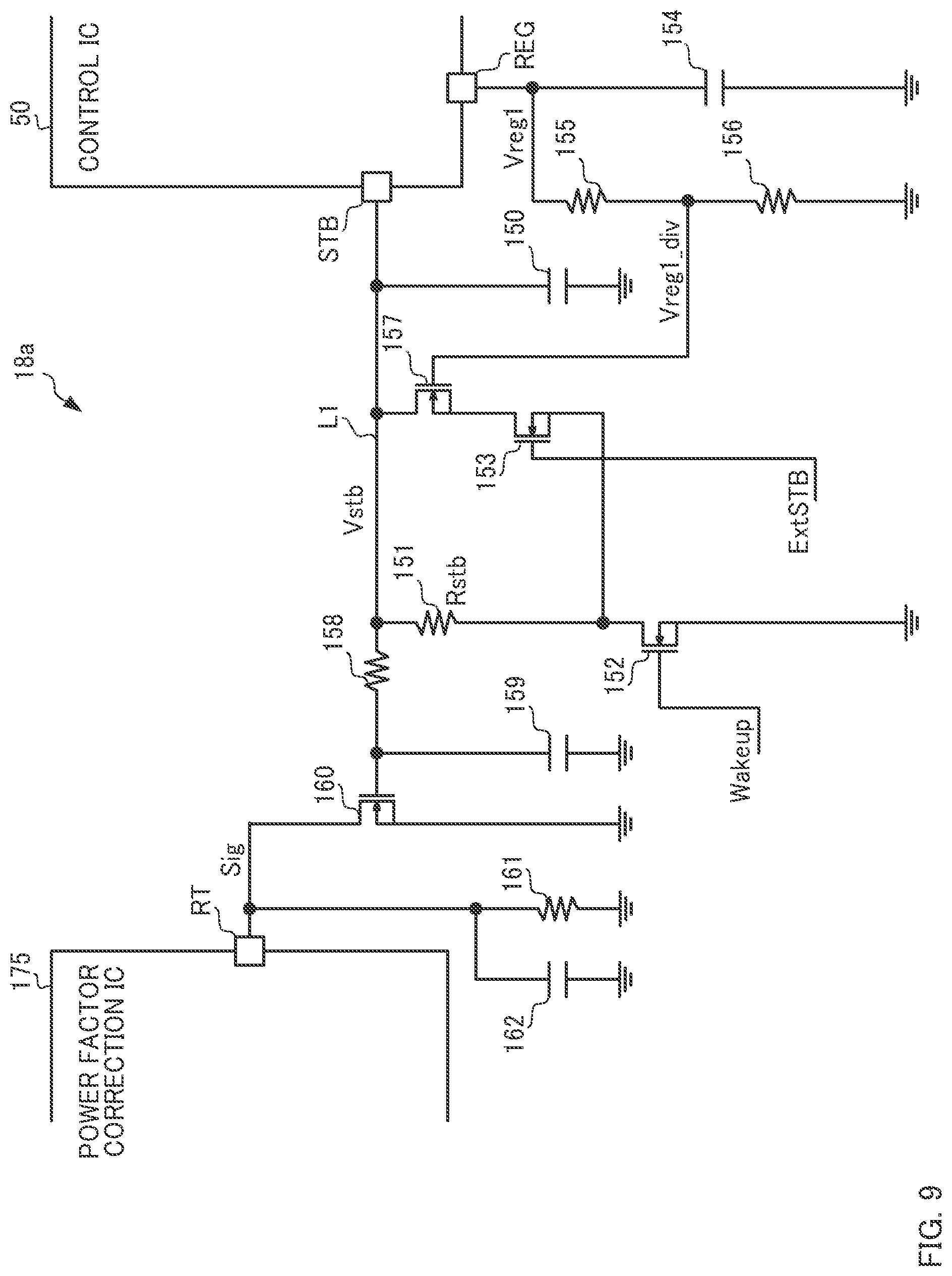 Patent US12308749 Figure 9 – Low power consuming integrated circuit for power supply circuit