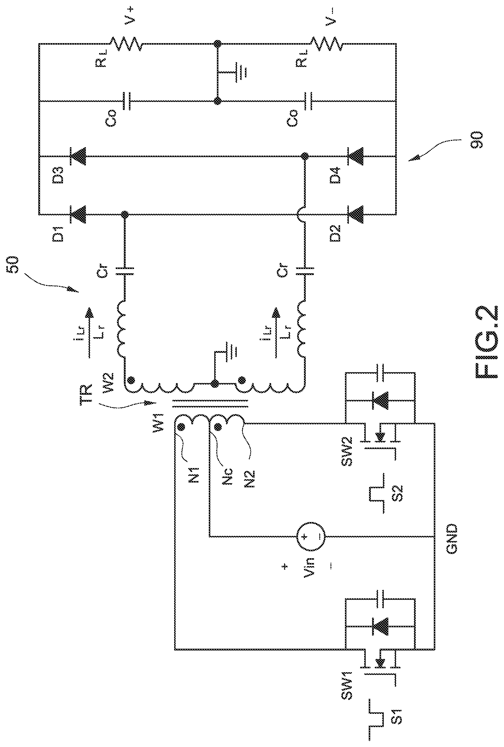 Patent US12308753 Figure 2 – Method of controlling resonant push-pull converter