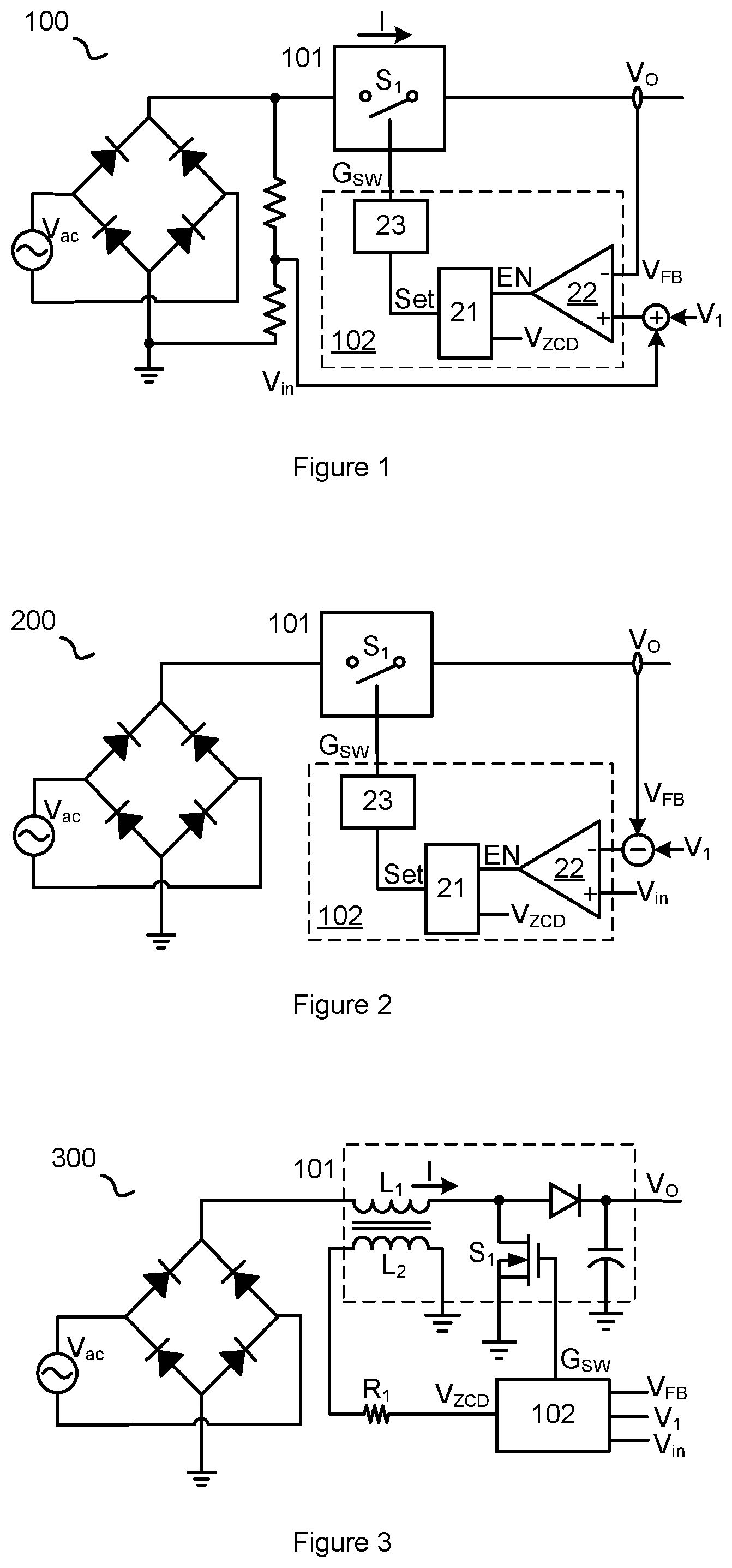 Patent US12308758 Figure 1 – Switching mode power supply with stable zero crossing detection, the control circuit and the method thereof