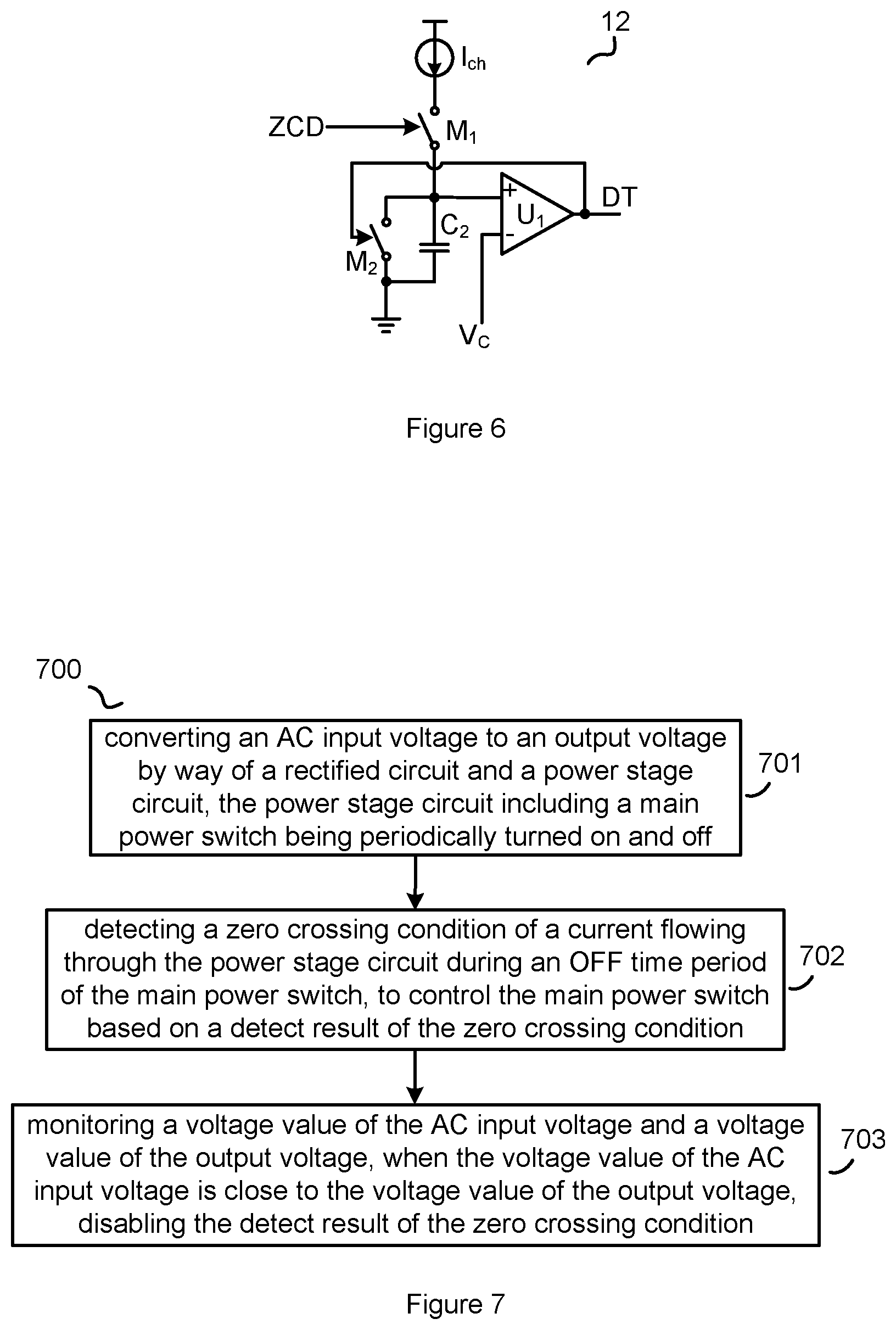 Patent US12308758 Figure 3 – Switching mode power supply with stable zero crossing detection, the control circuit and the method thereof