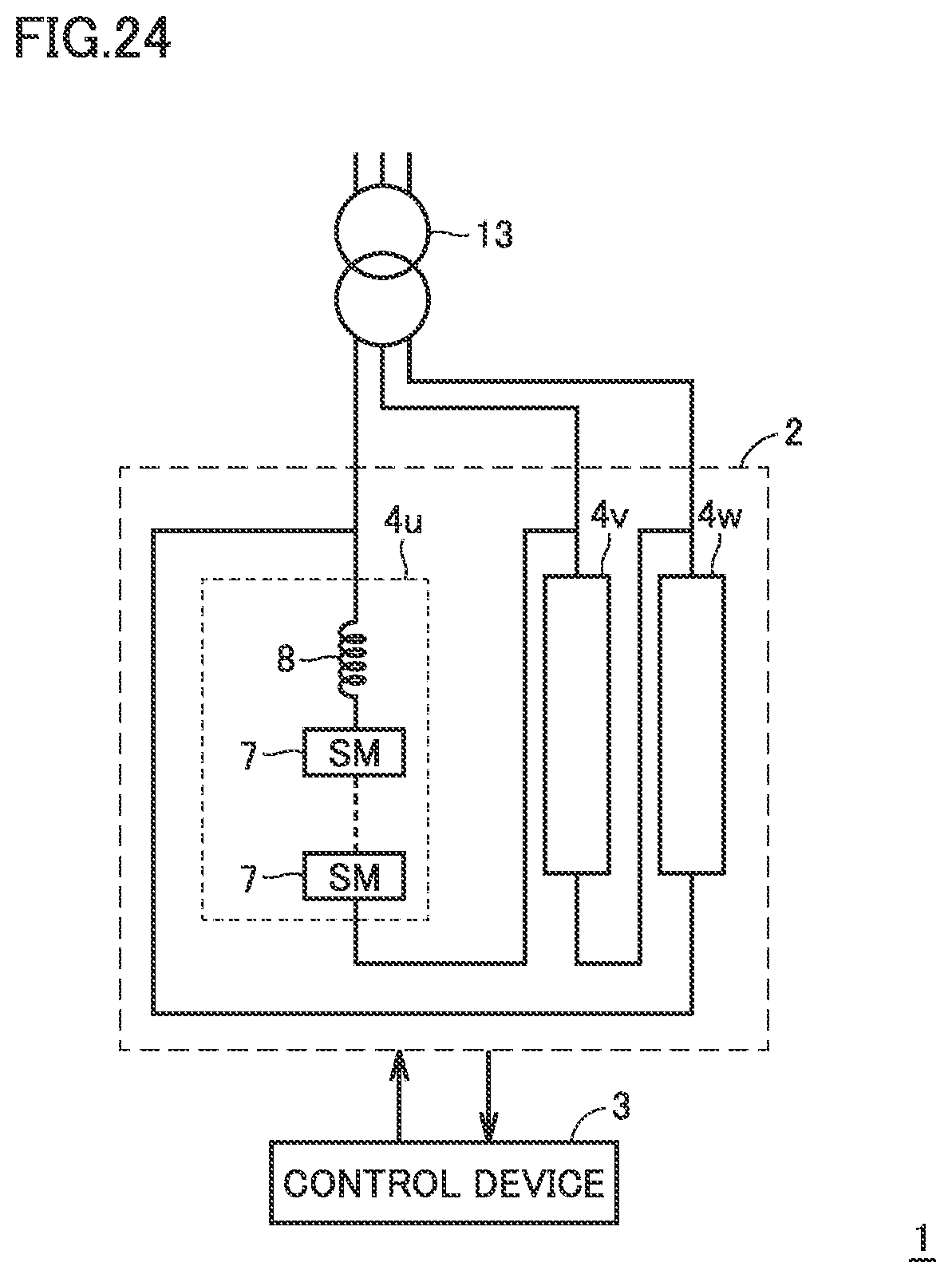 Patent US12308763 Figure 14 – Power conversion device