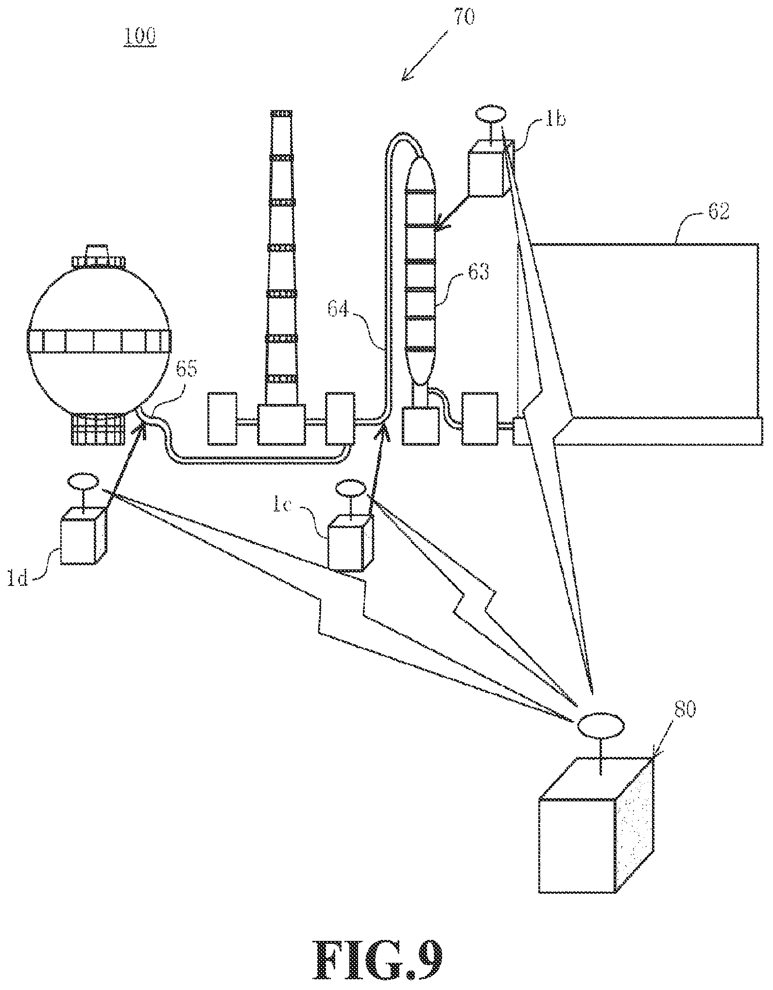 Patent US12308766 Figure 9 – Measurement system and diagnosis system