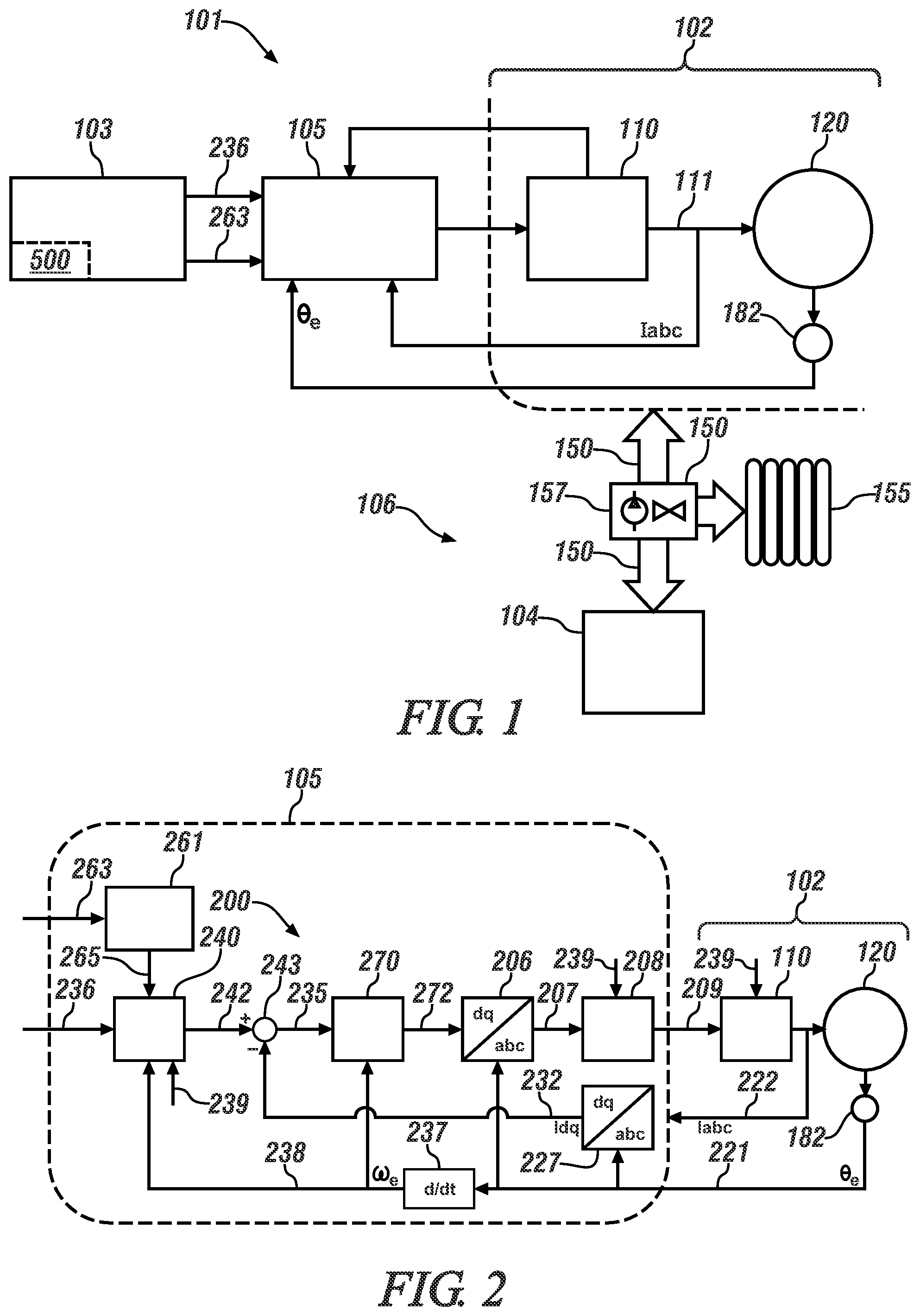 Patent US12308768 Figure 1 – Method and apparatus for controlling flux of an electric drive unit for heat generation