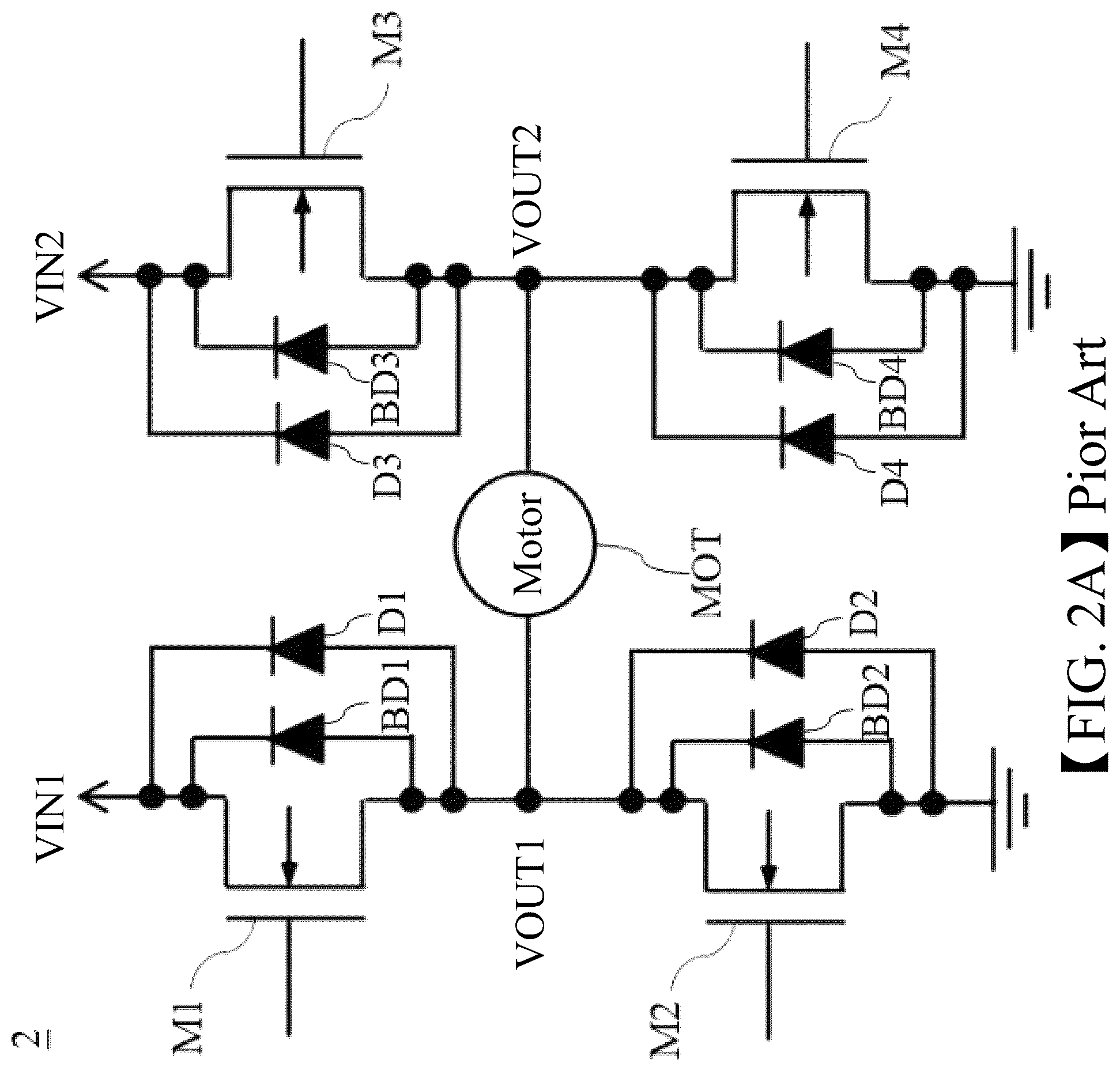 Patent US12308773 Figure 3 – Full-bridge circuit module and circuit system with over-temperature protection mechanism