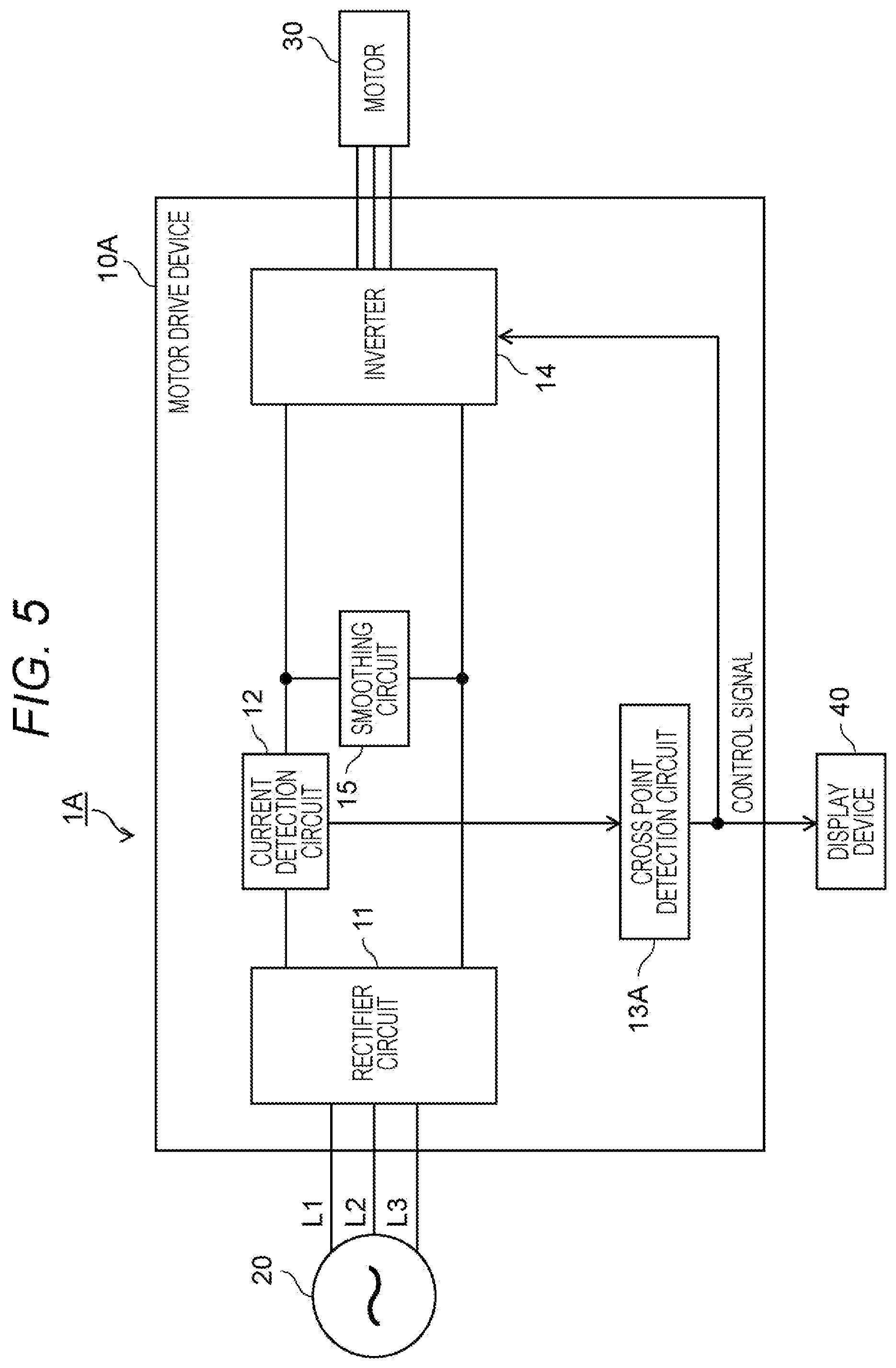 Patent US12308775 Figure 7 – Motor drive device
