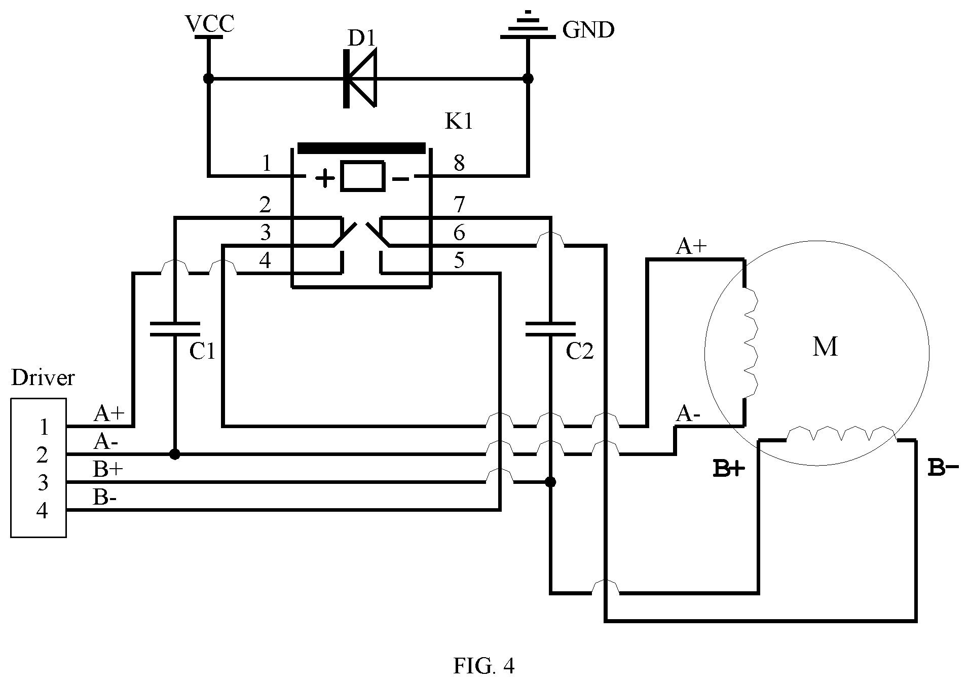 Patent US12308778 Figure 4 – Motor assembly for slowing down falling speed of stage light fixture on power failure, and stage light fixture