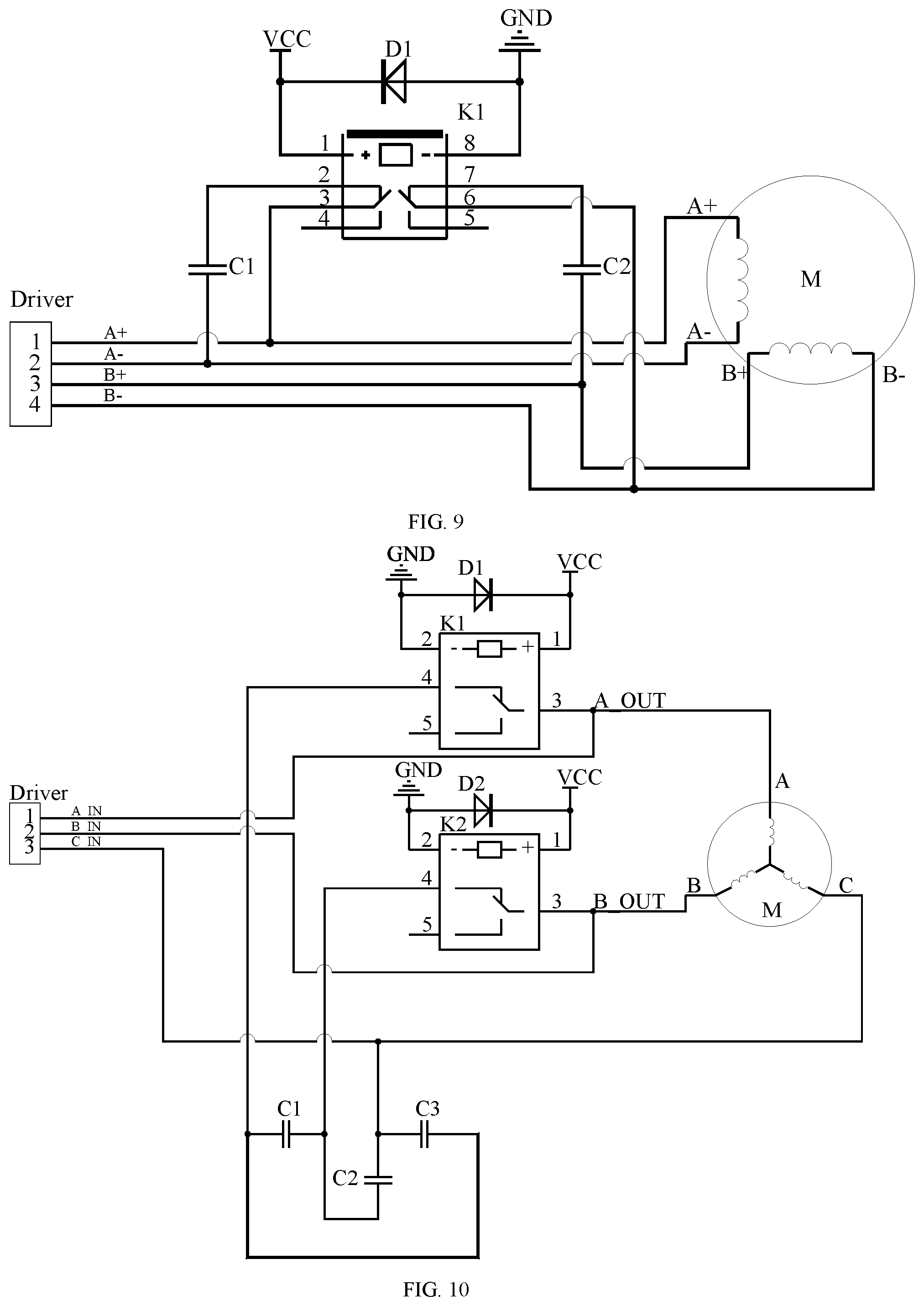 Patent US12308778 Figure 9 – Motor assembly for slowing down falling speed of stage light fixture on power failure, and stage light fixture
