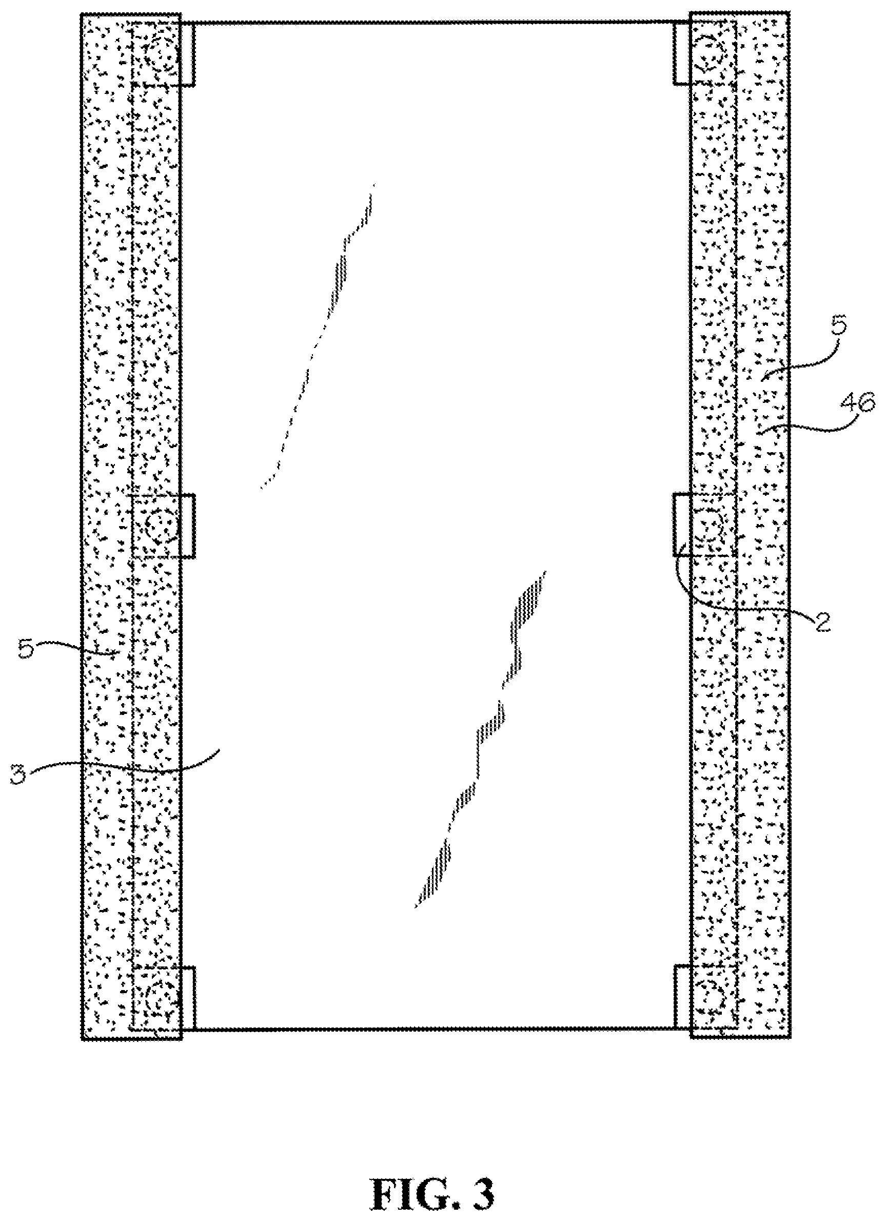 Patent US12308783 Figure 4 – Integrated photovoltaic module mounting system for use with tufted geosynthetics