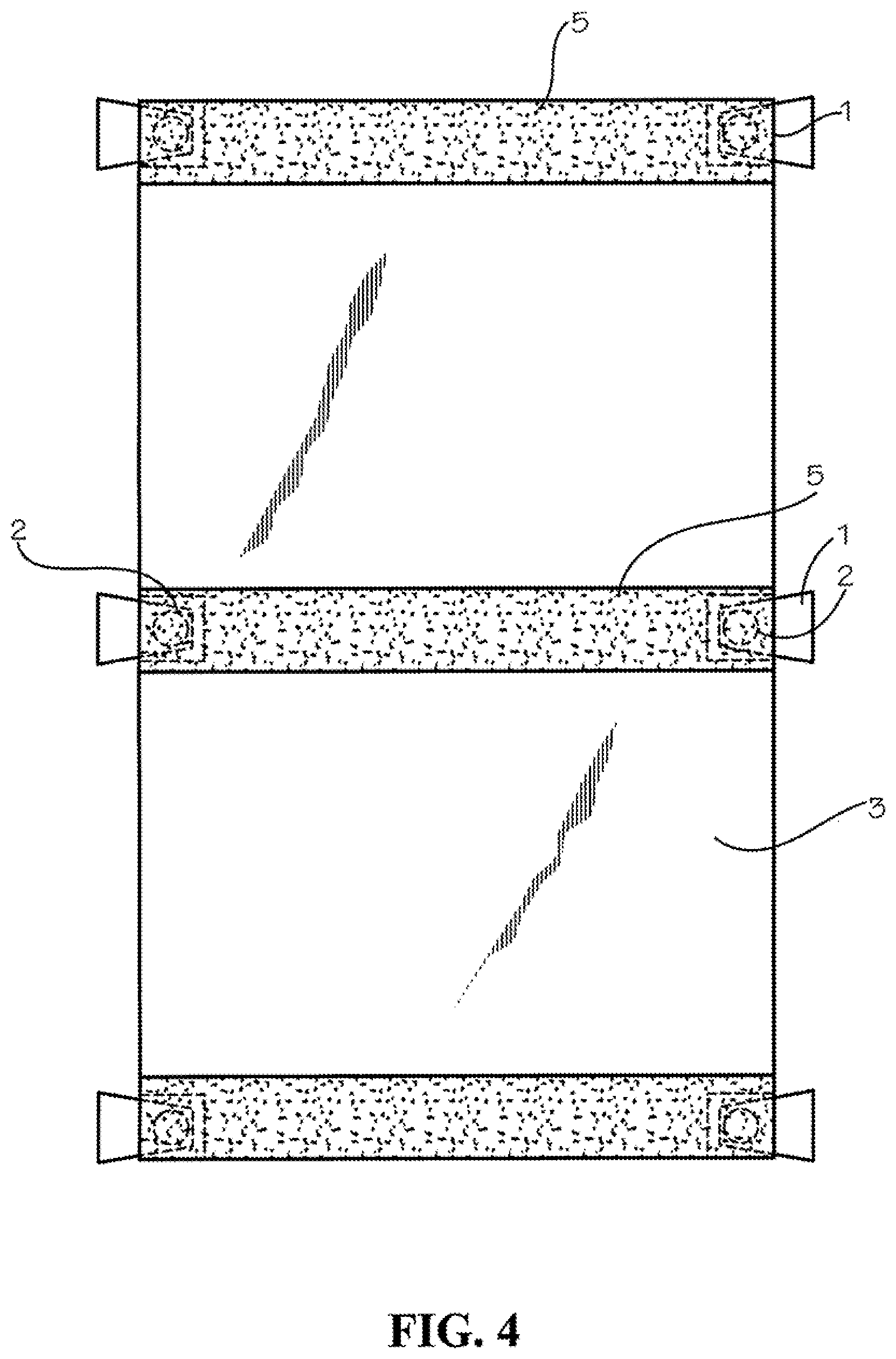 Patent US12308783 Figure 5 – Integrated photovoltaic module mounting system for use with tufted geosynthetics