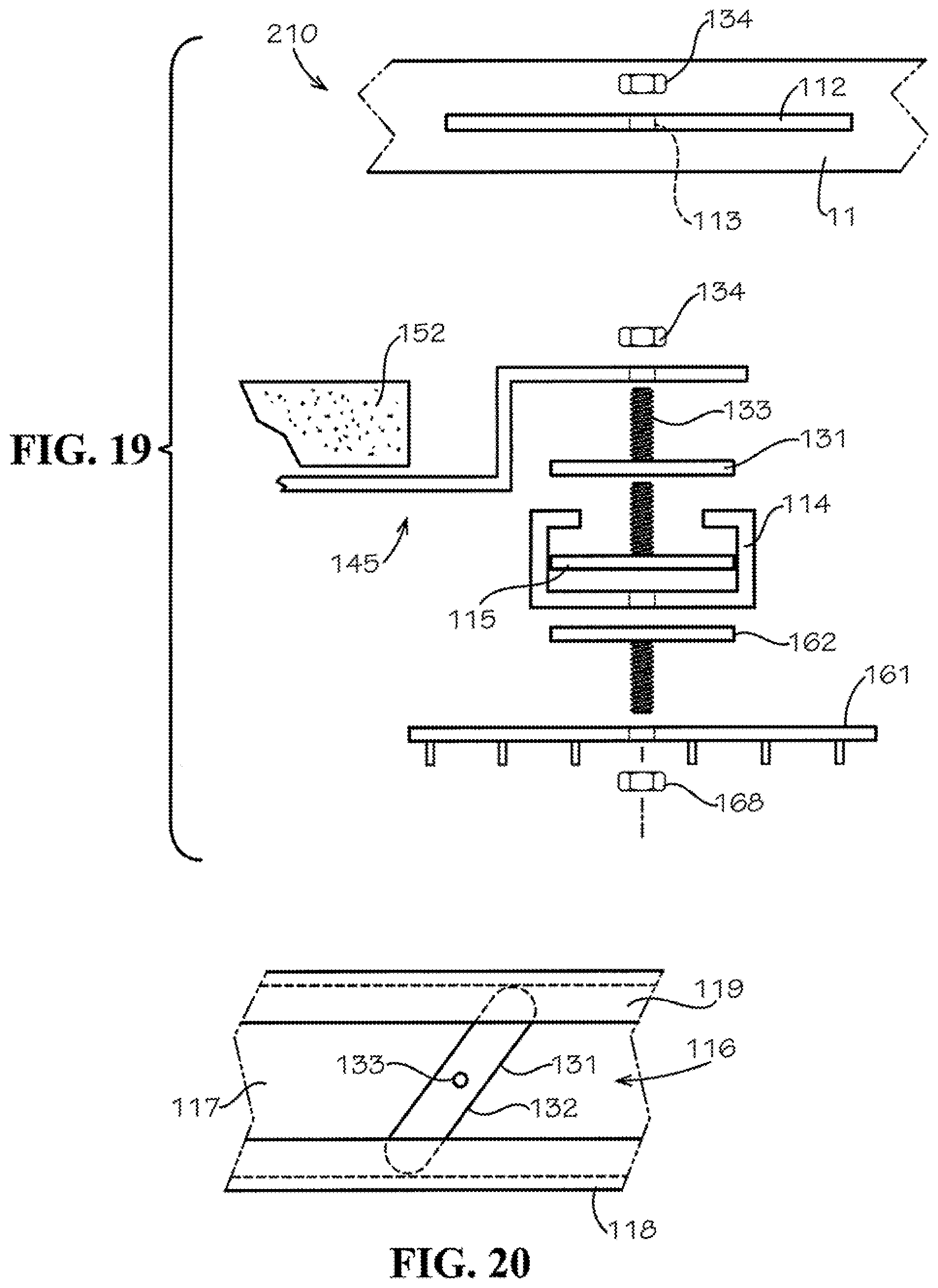 Patent US12308783 Figure 18 – Integrated photovoltaic module mounting system for use with tufted geosynthetics