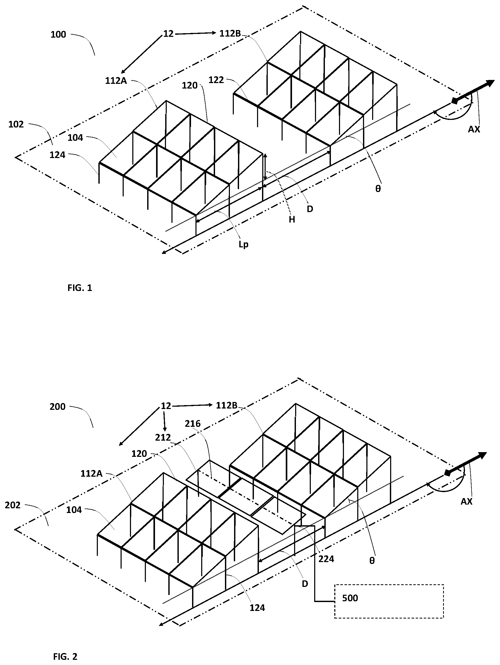 Patent US12308785 Figure 1 – Solar harvesting field and device for same