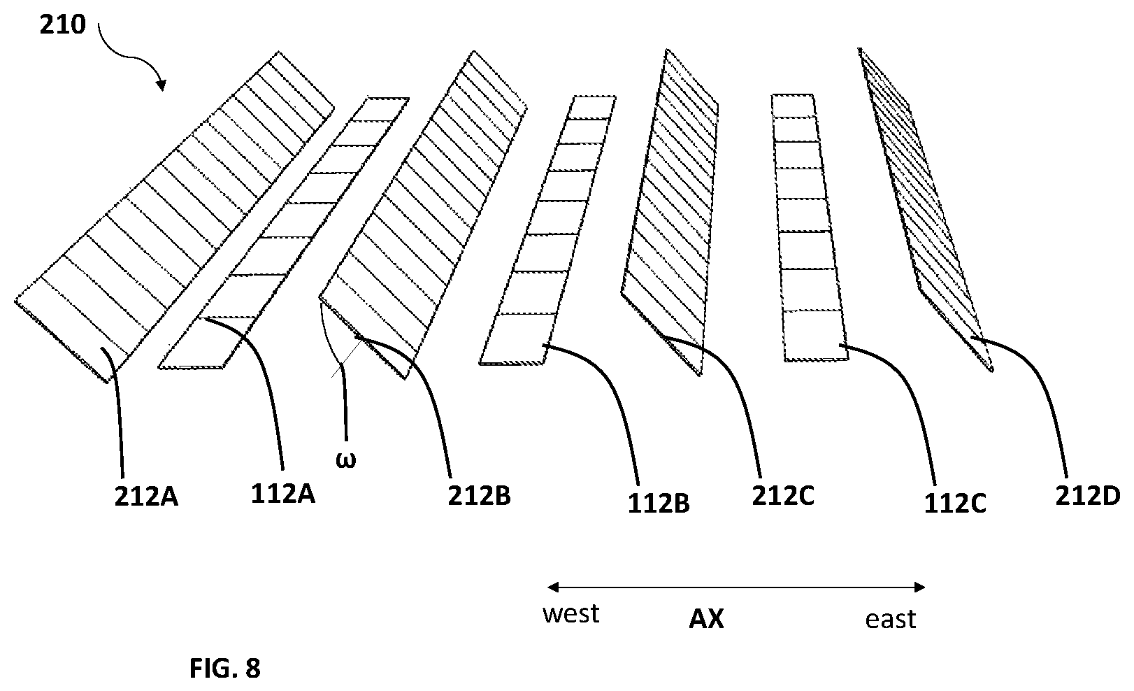 Patent US12308785 Figure 7 – Solar harvesting field and device for same