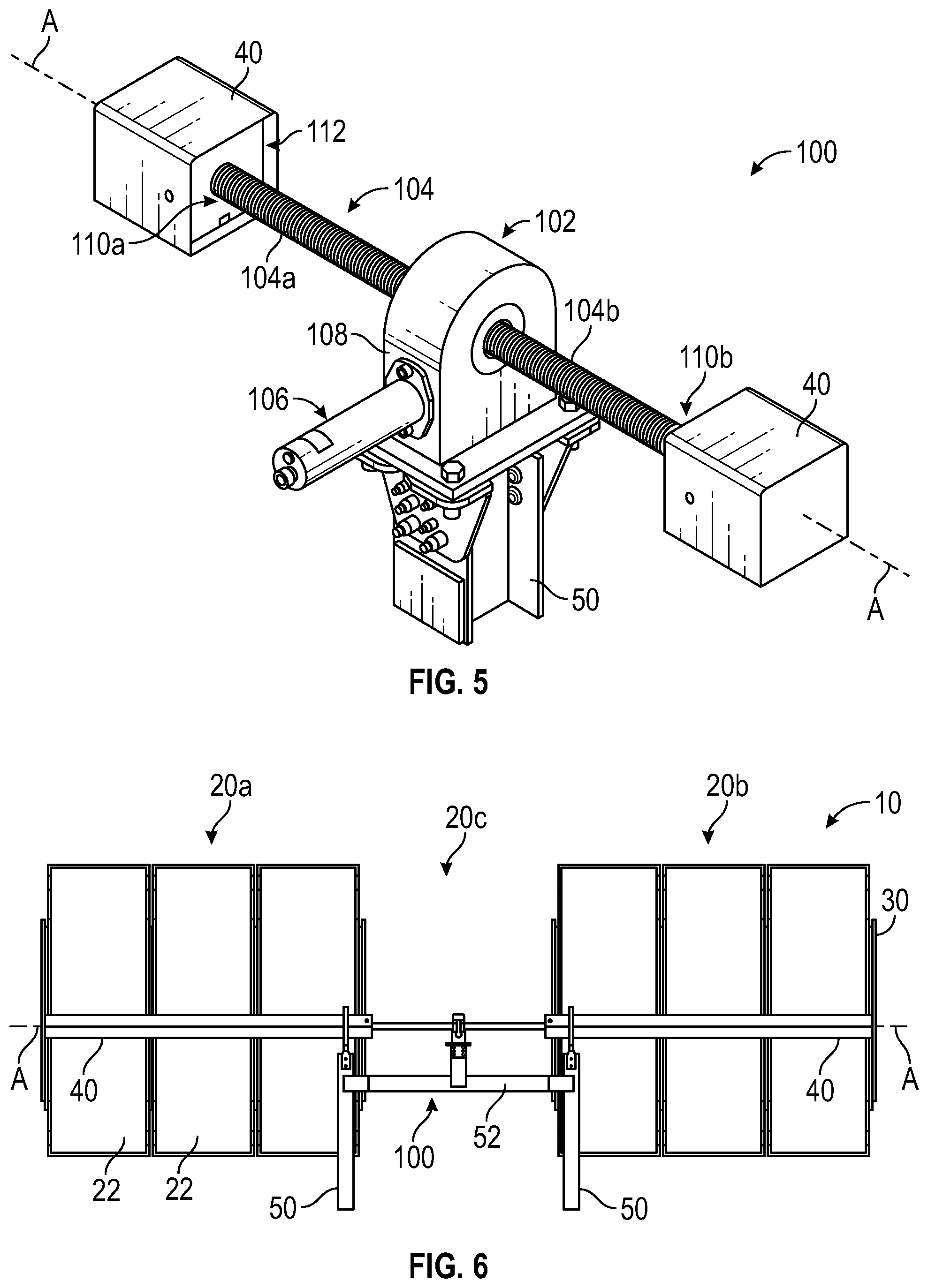 Patent US12308786 Figure 3 – Radial cam helix with 0 degree stow for solar tracker