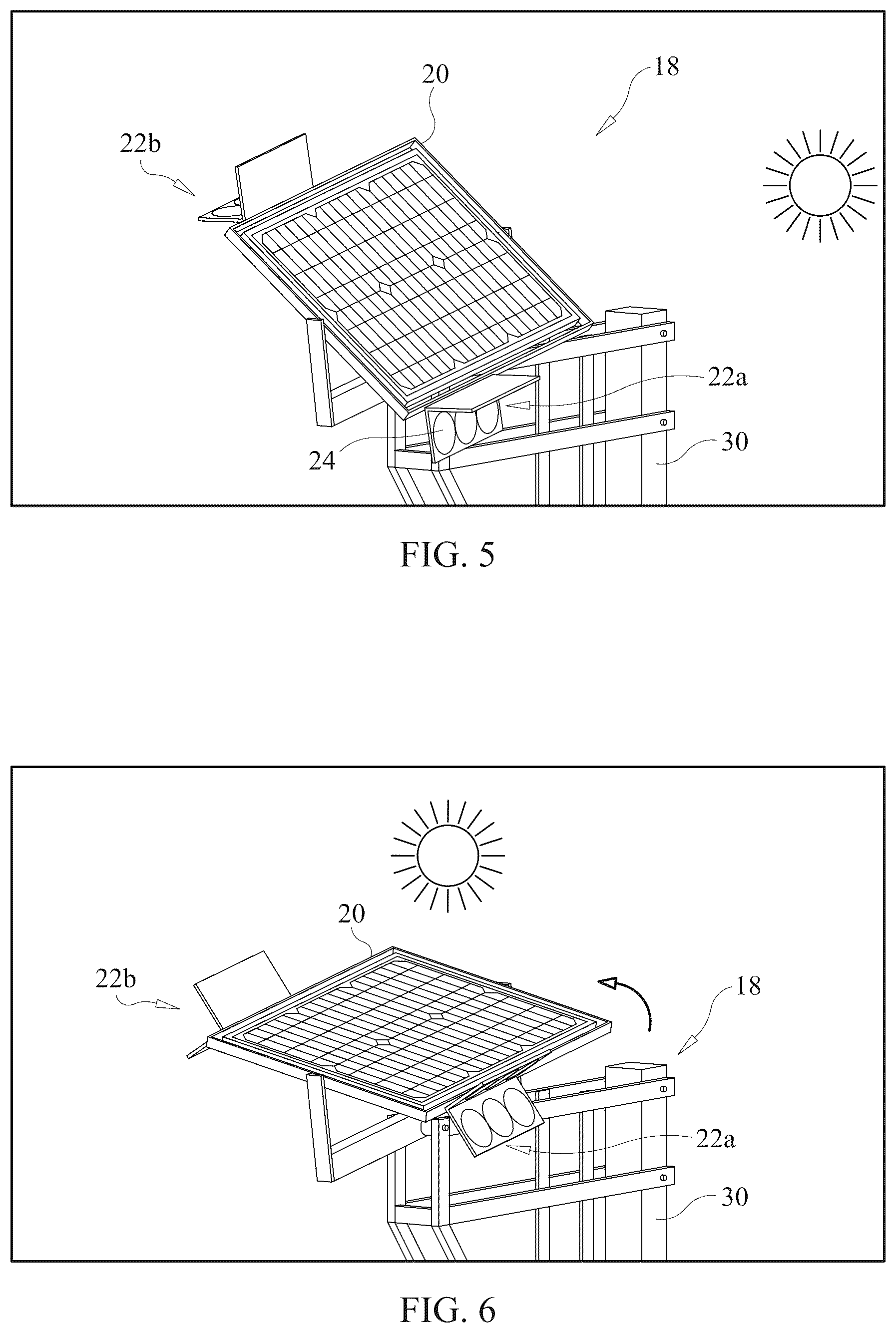 Patent US12308787 Figure 5 – Solar tracking system and energy network
