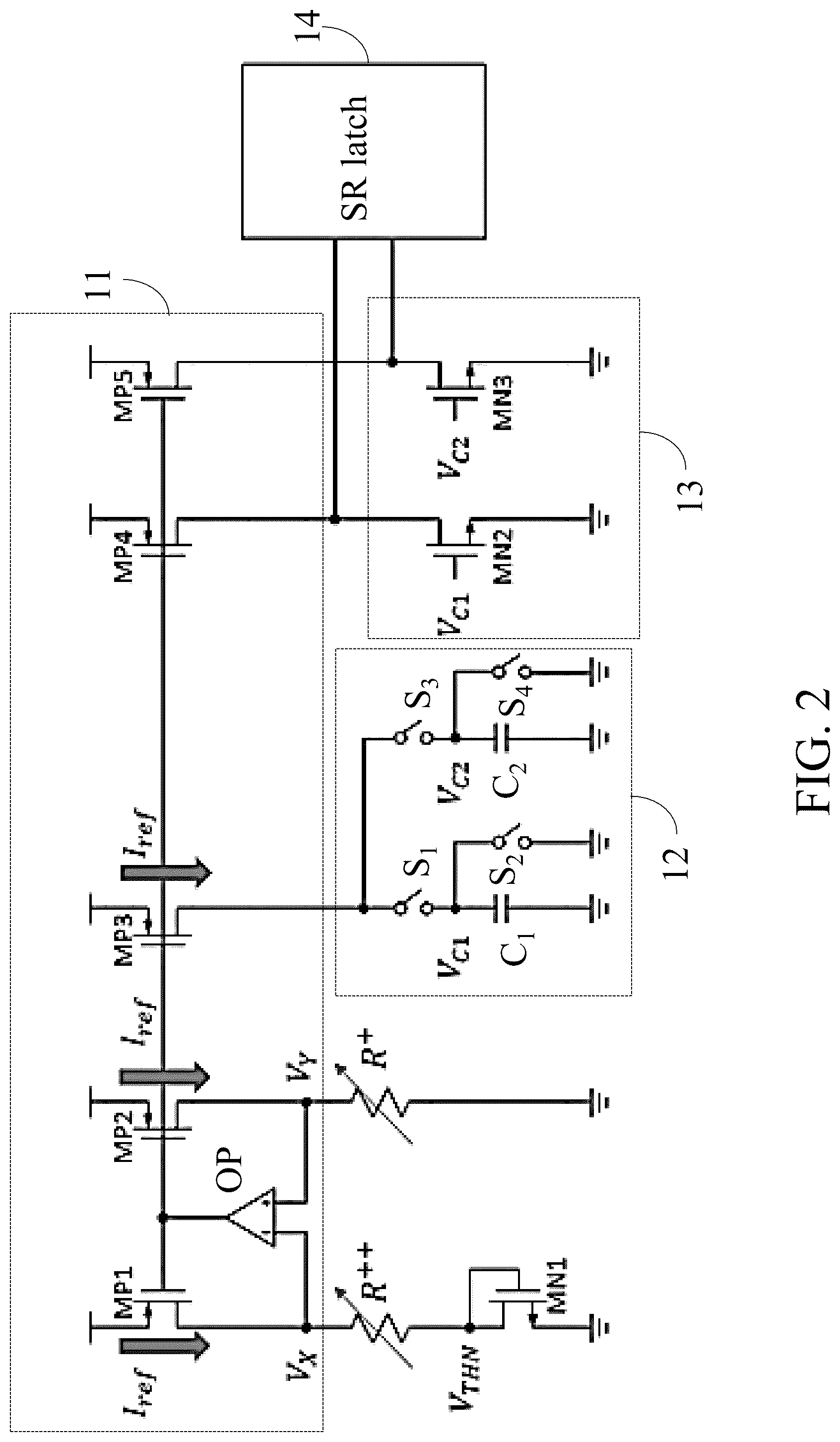 Patent US12308795 Figure 2 – Oscillation circuit and circuit system using the same