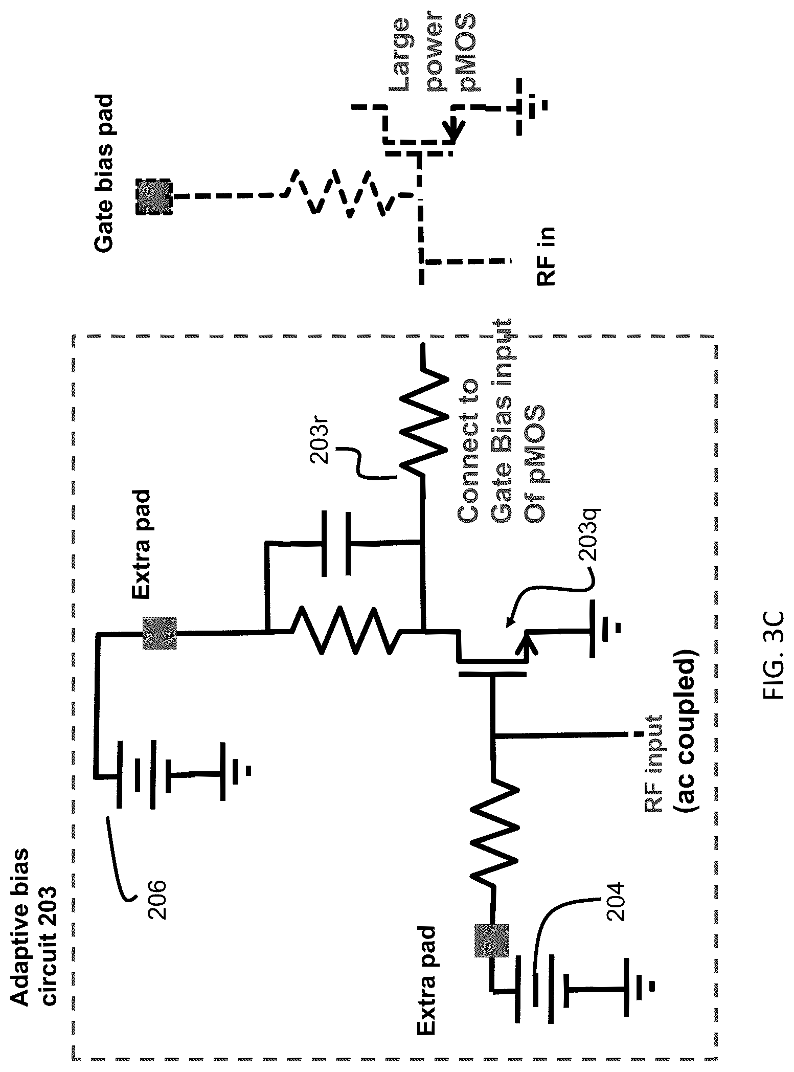 Patent US12308798 Figure 4 – Adaptive bias circuits and methods for CMOS millimeter-wave power amplifiers