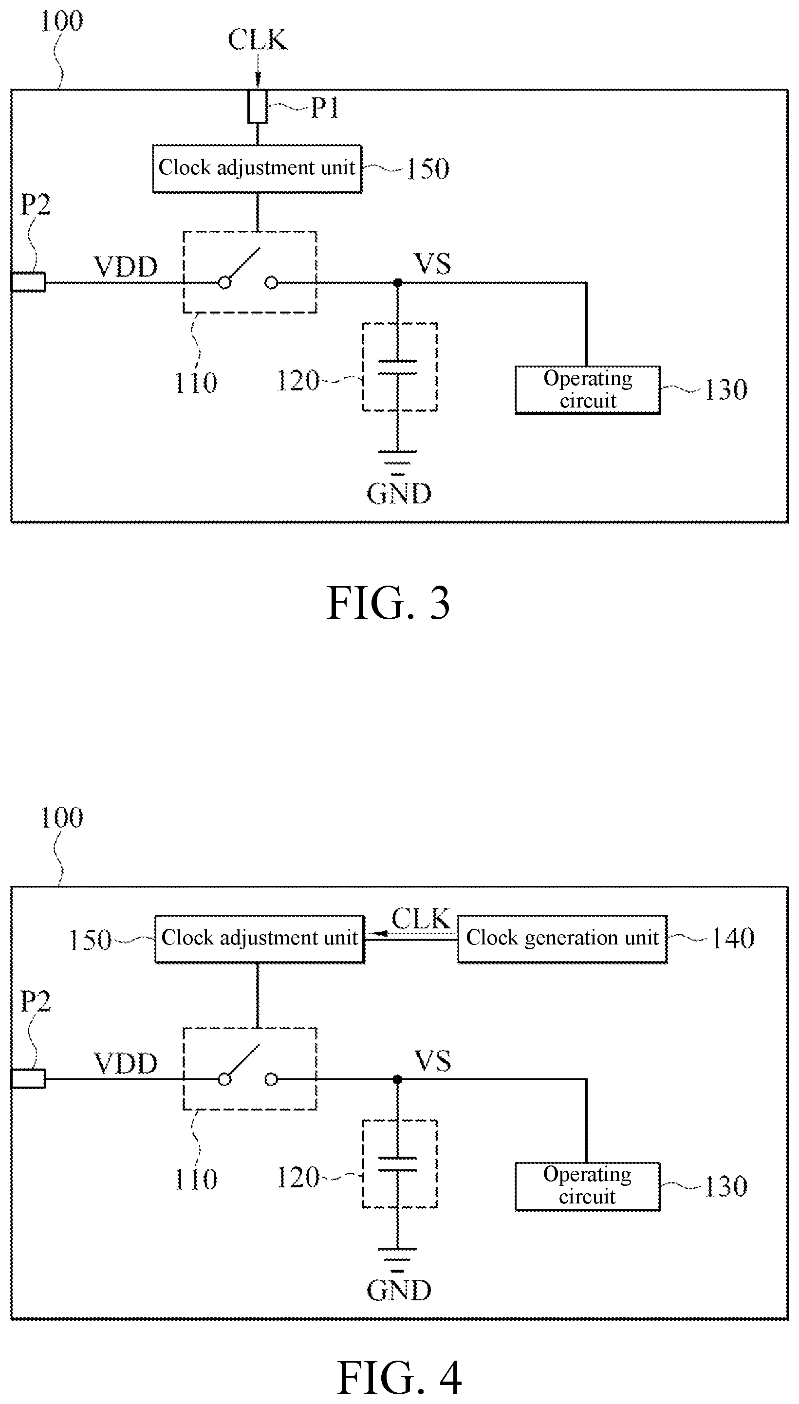 Patent US12308800 Figure 2 – Circuit chip with power supply noise rejection