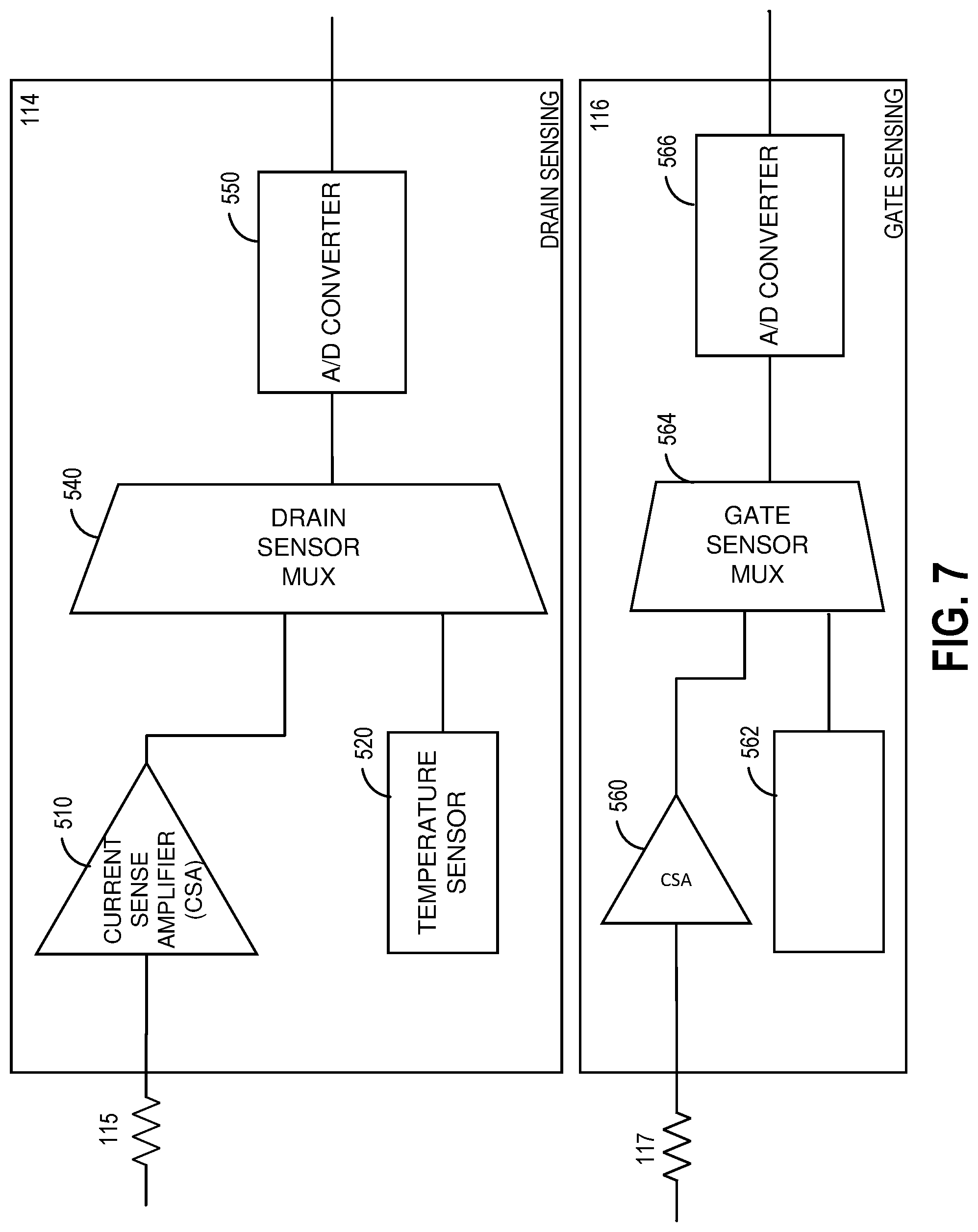 Patent US12308804 Figure 7 – Systems and methods for driving semiconductor devices and sensing device parameters