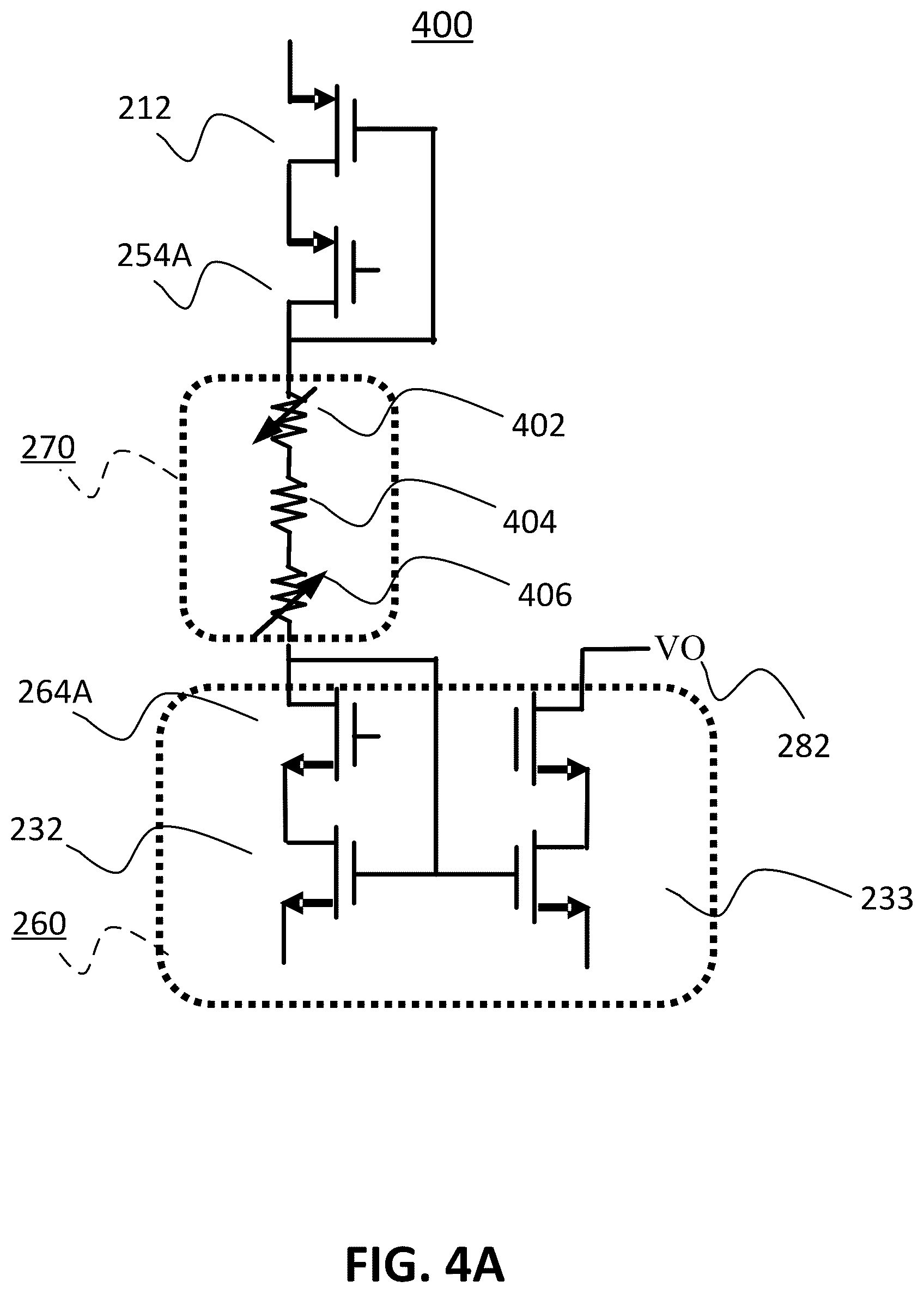 Patent US12308806 Figure 4 – Amplifier circuit