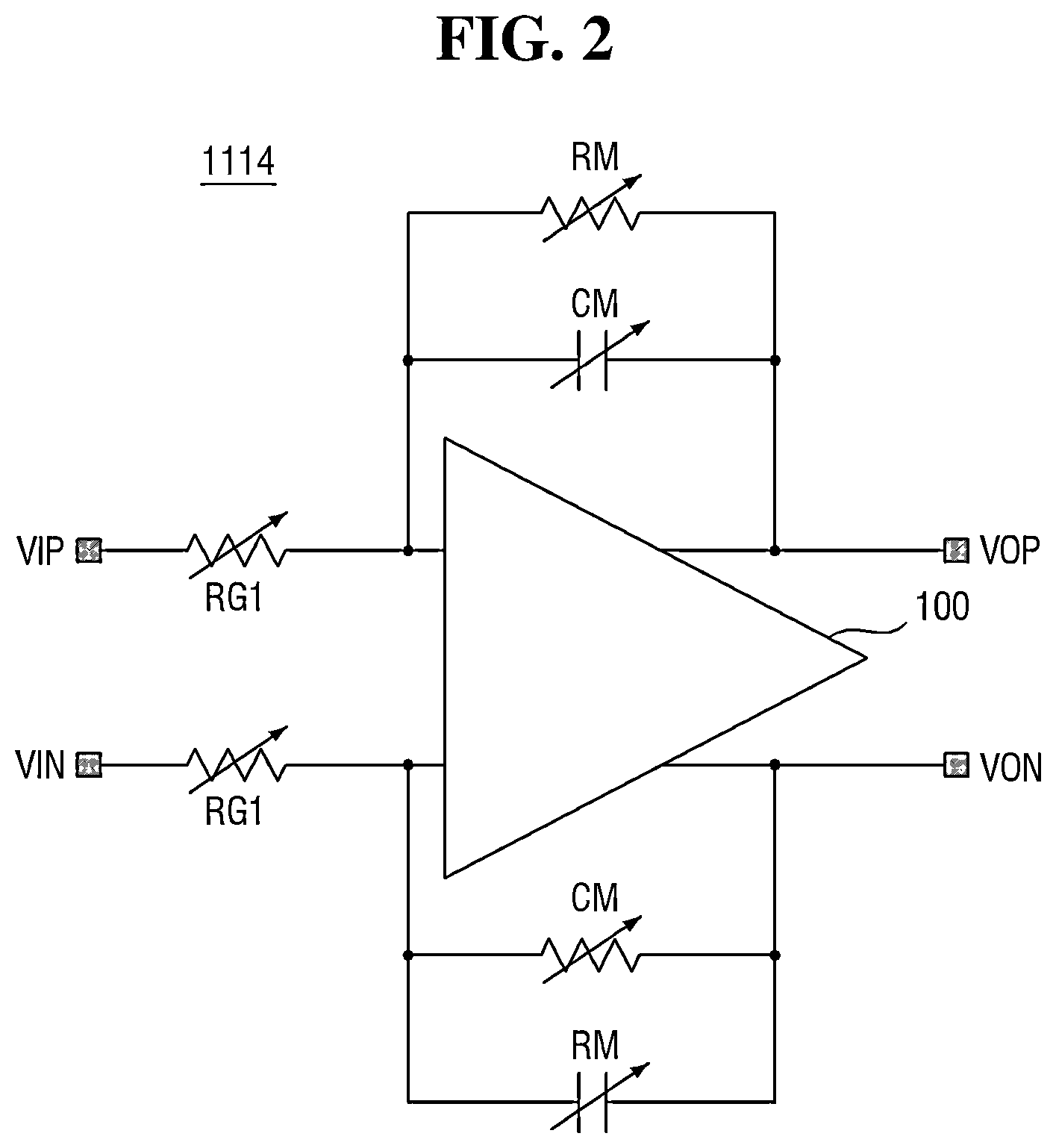 Patent US12308808 Figure 2 – Semiconductor device and communication device including the same