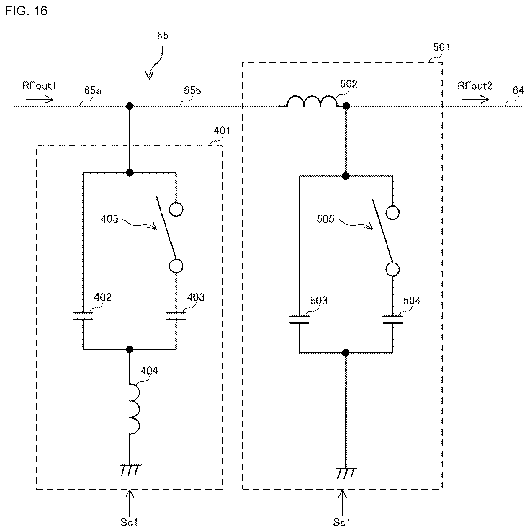 Patent US12308809 Figure 9 – Power amplification circuit