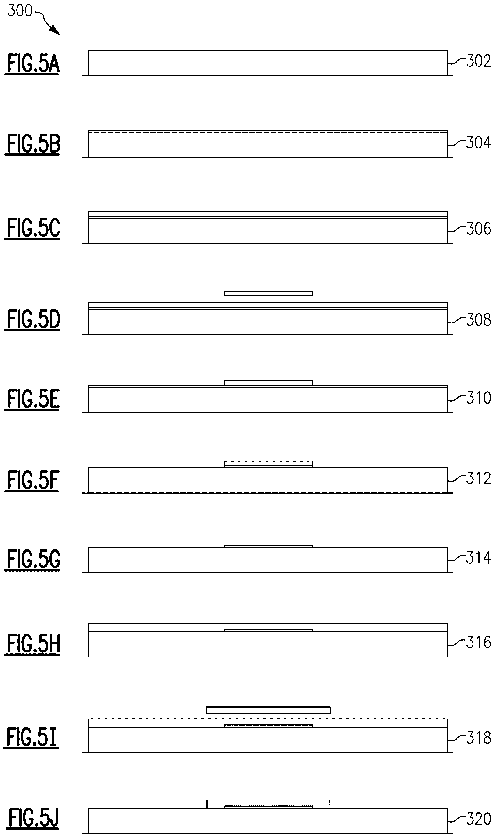 Patent US12308811 Figure 3 – Method of manufacturing a cap substrate for acoustic wave device
